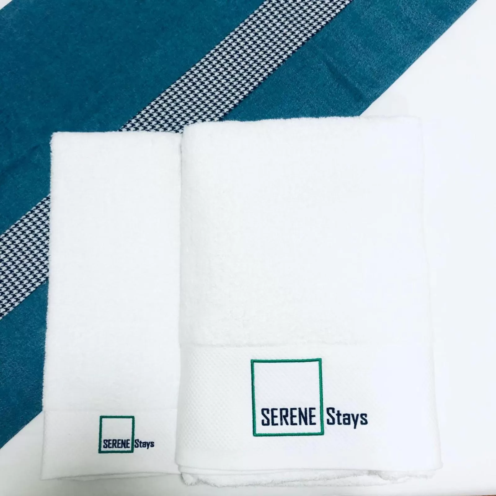 Property logo or sign, Bed in SERENE Stays Hotel