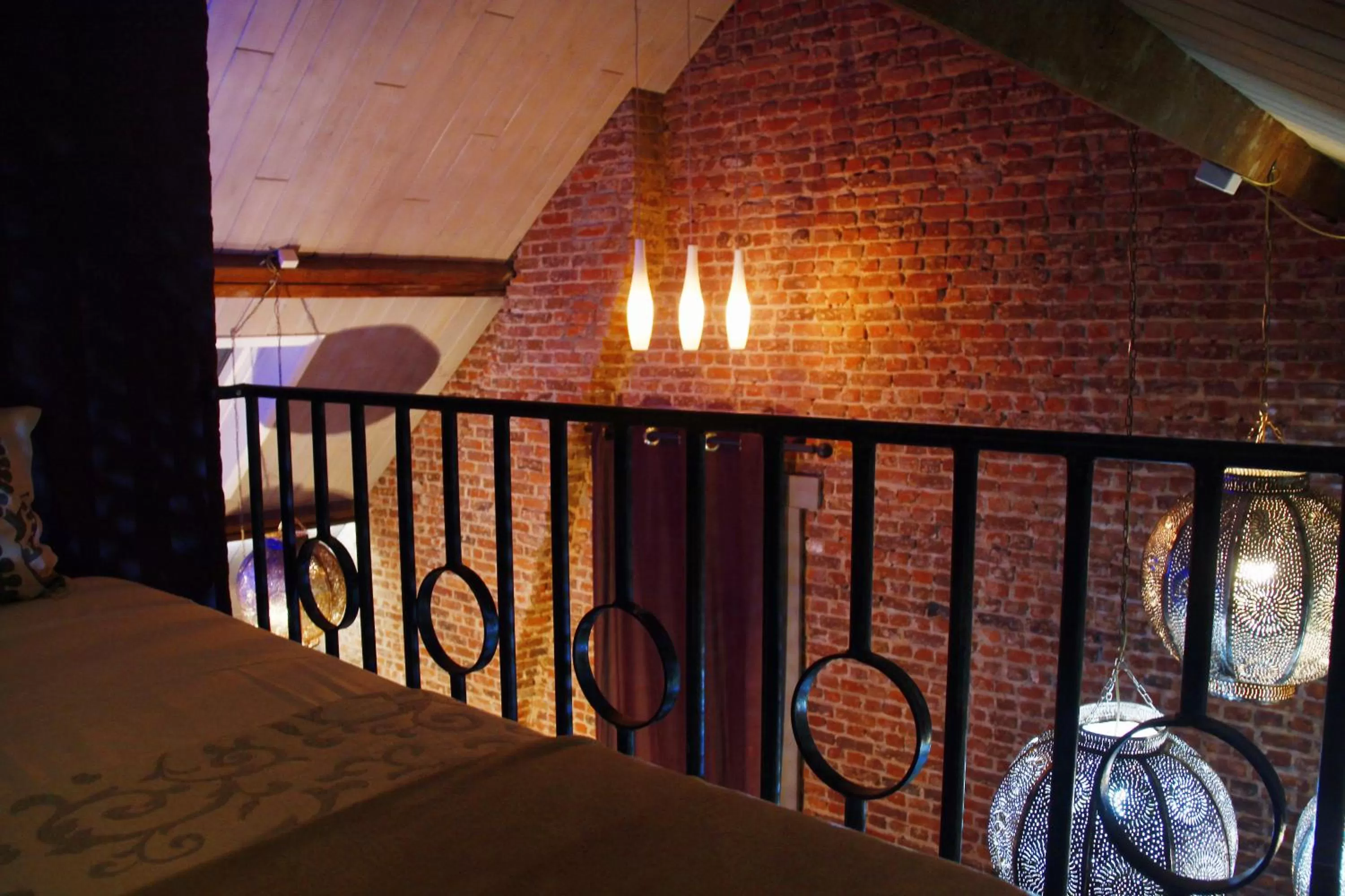 Bed in B&B Casa Luna Loft