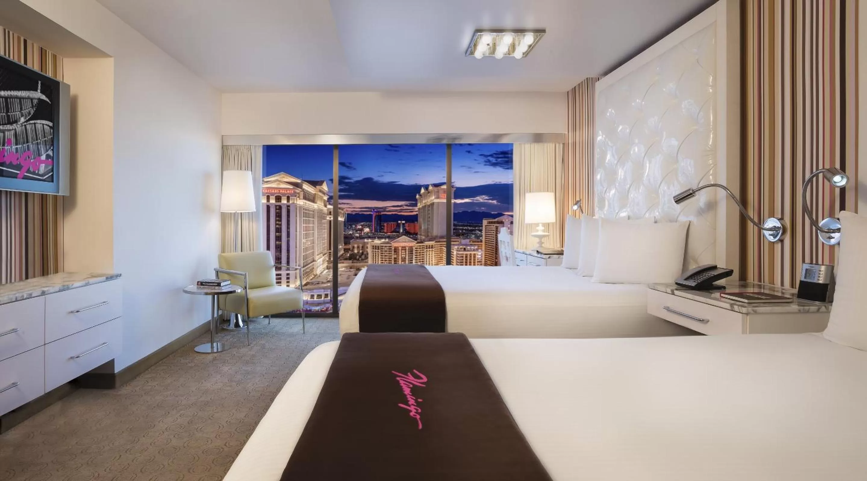 Bedroom, Bed in Flamingo Las Vegas Hotel & Casino