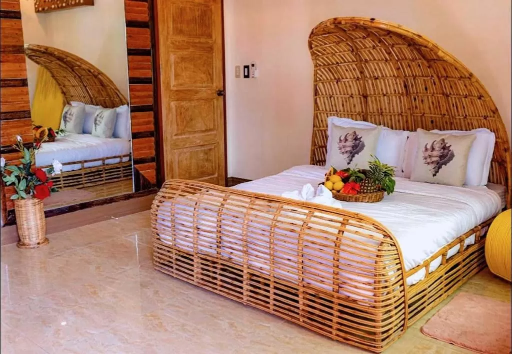 Bed in Peak View Resort