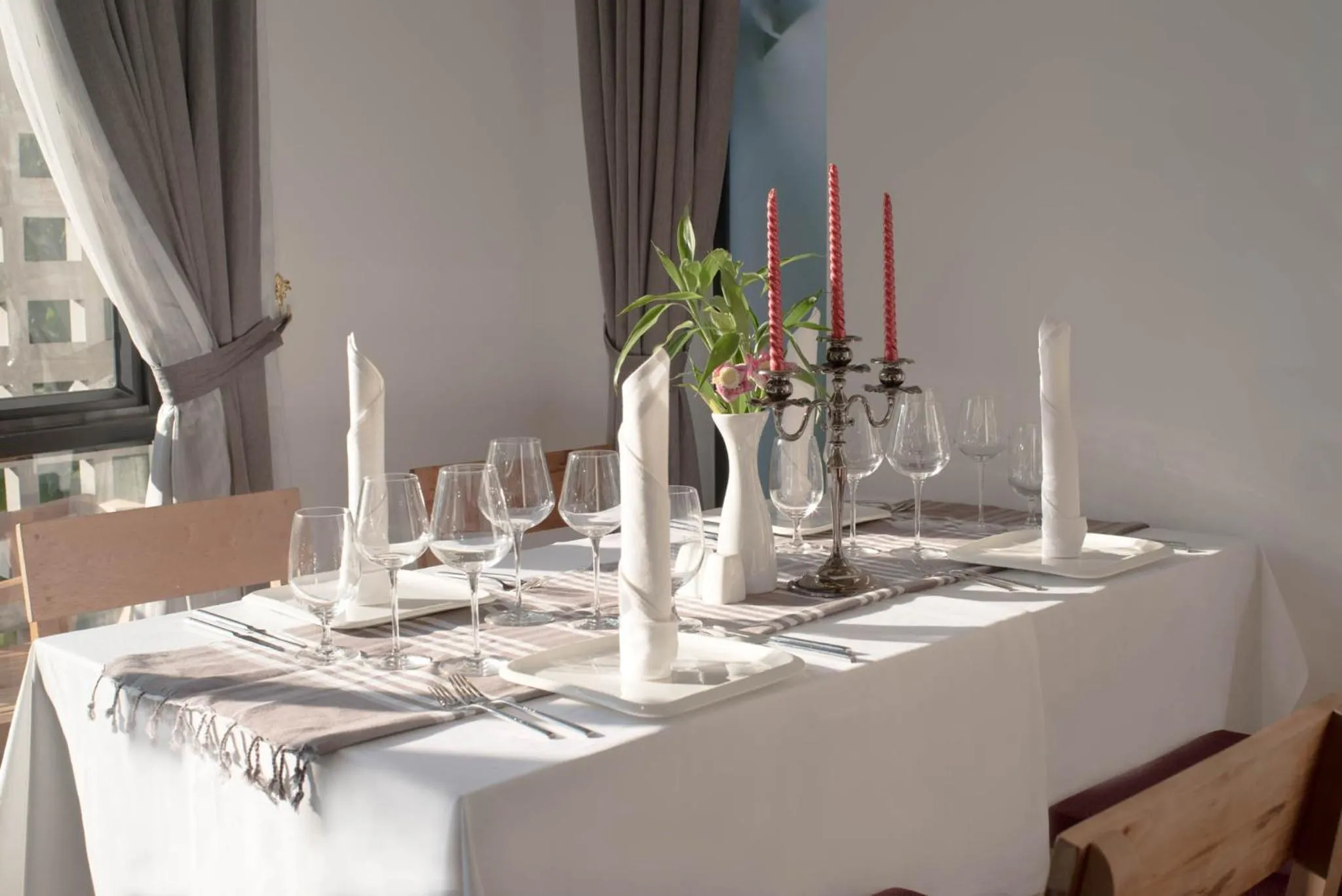 Dining area in Phka Chan Hotel