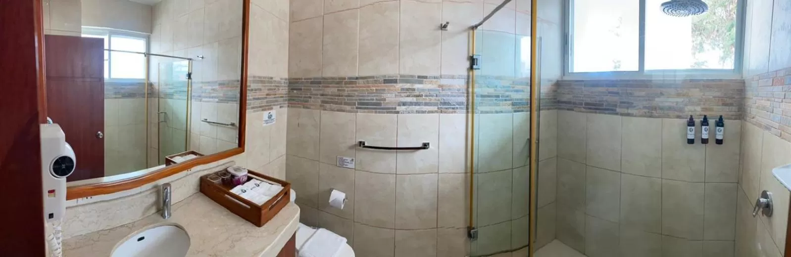 Bathroom in Hotel Las Ninfas