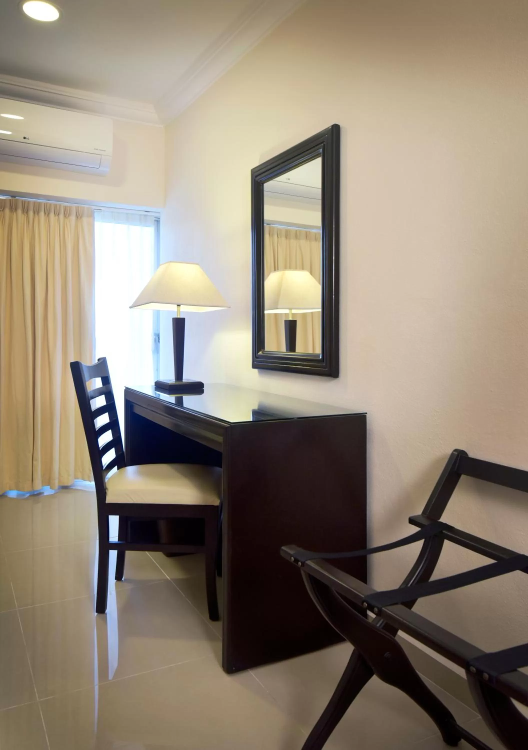 Seating area in Hotel Bonampak