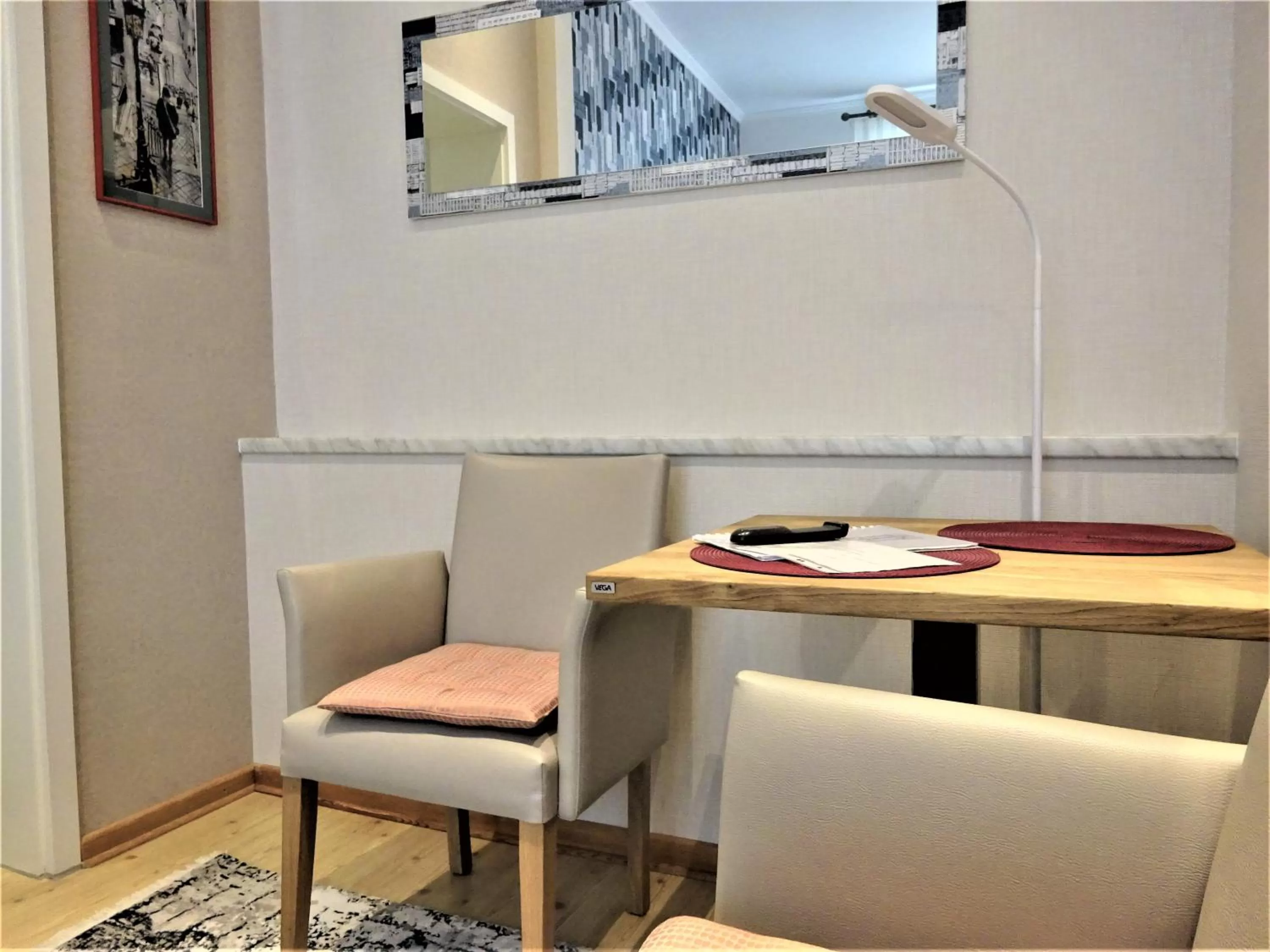 Seating area in Pension Zur Fährbrücke