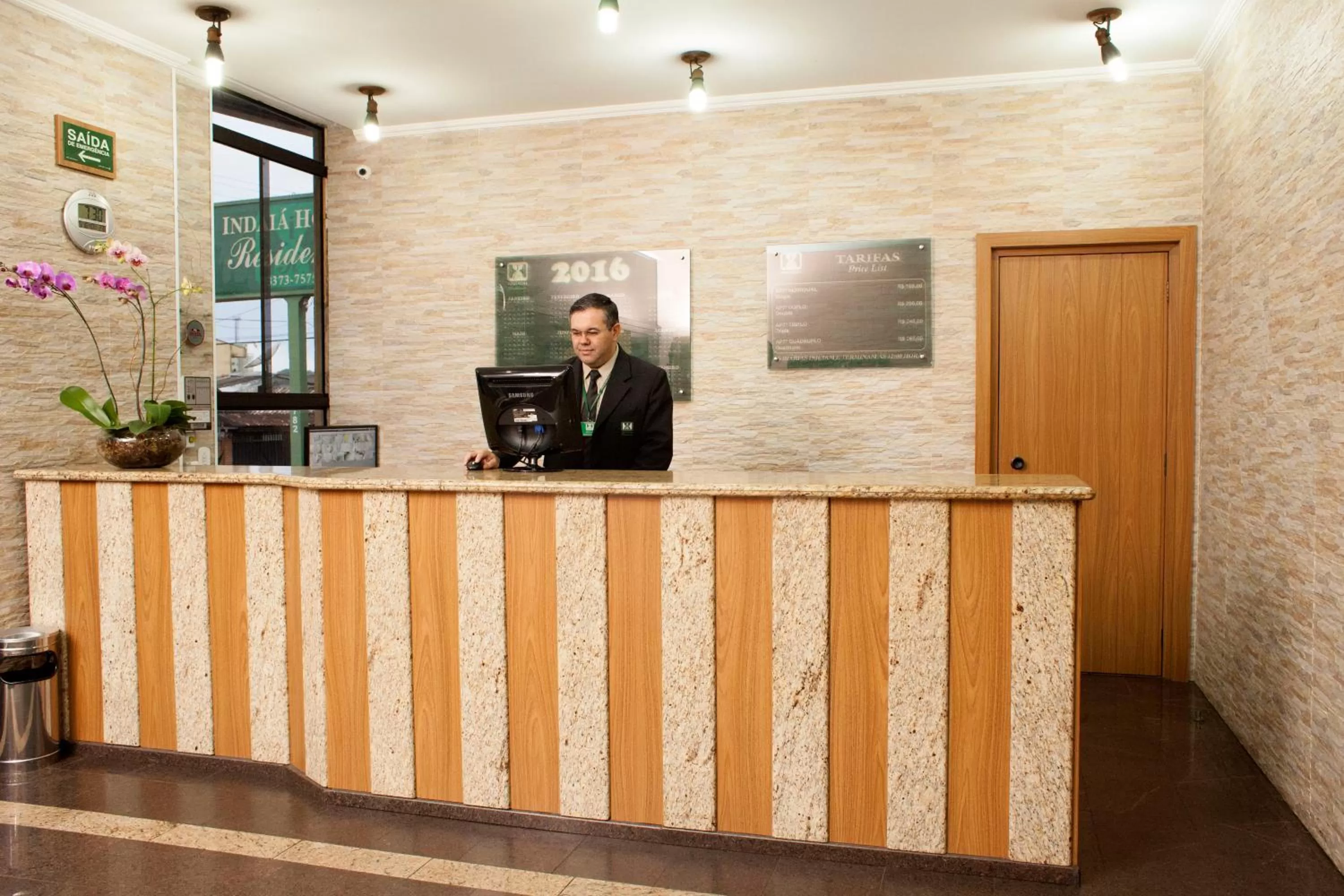 Lobby or reception, Lobby/Reception in Indaiá Hotel Residence