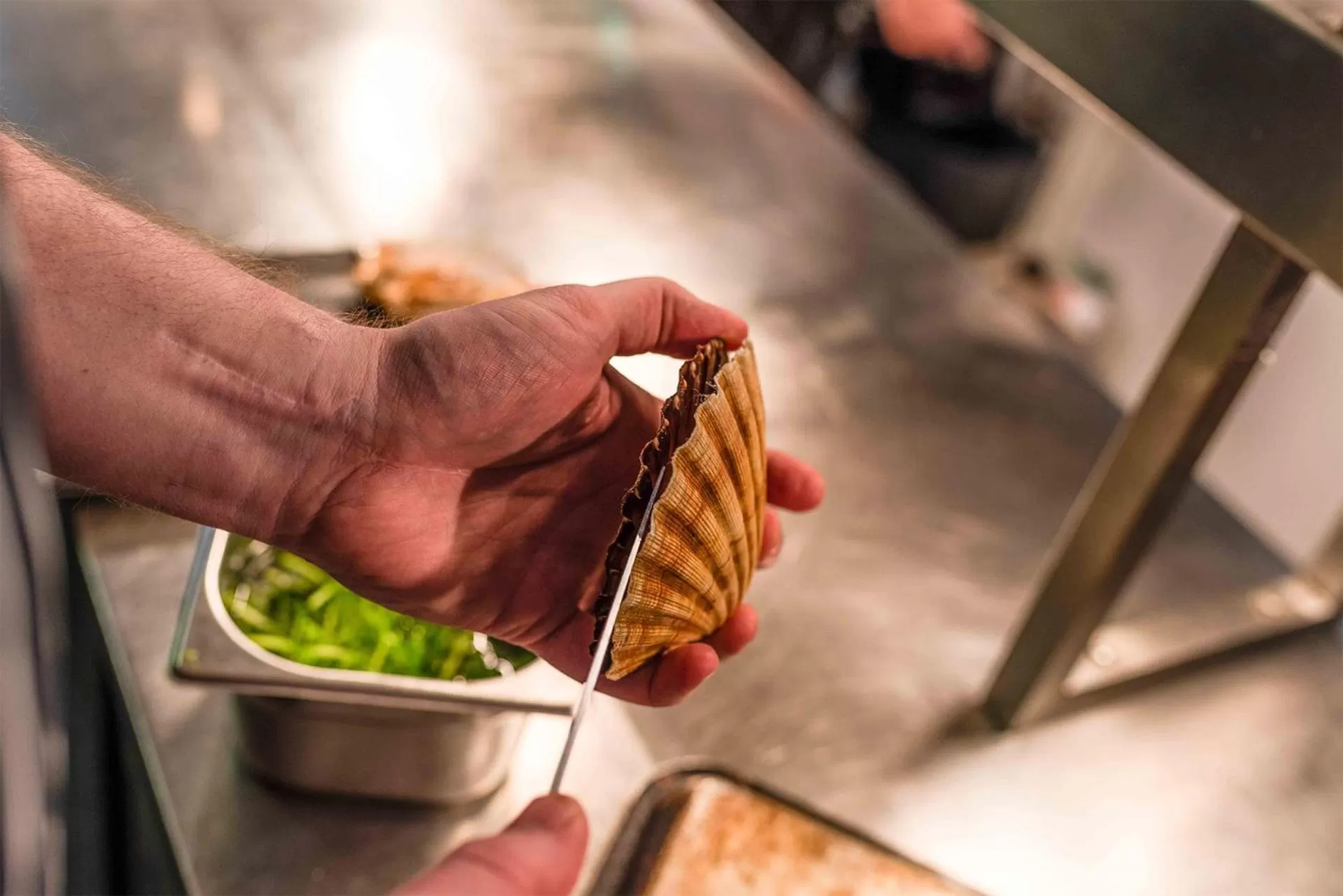 Food in The White Lion Hotel