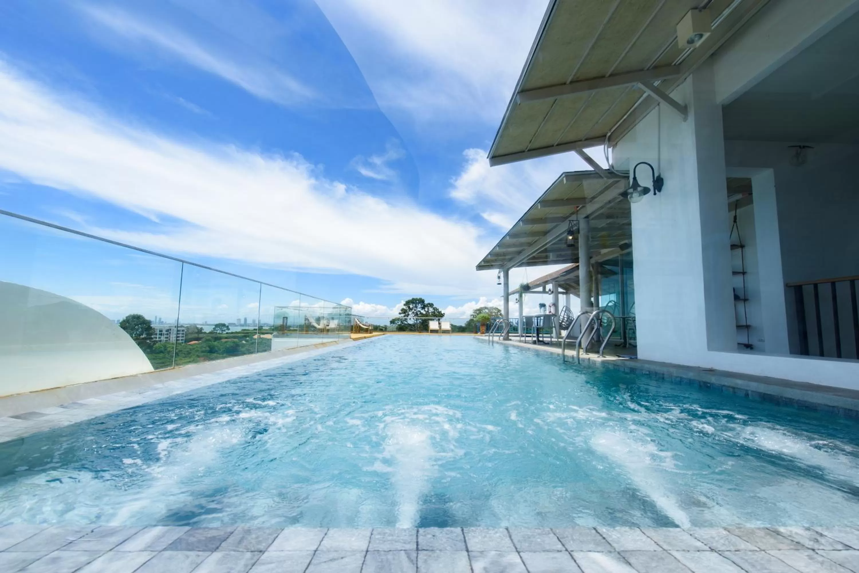 Swimming pool in Costa Village Bangsaray