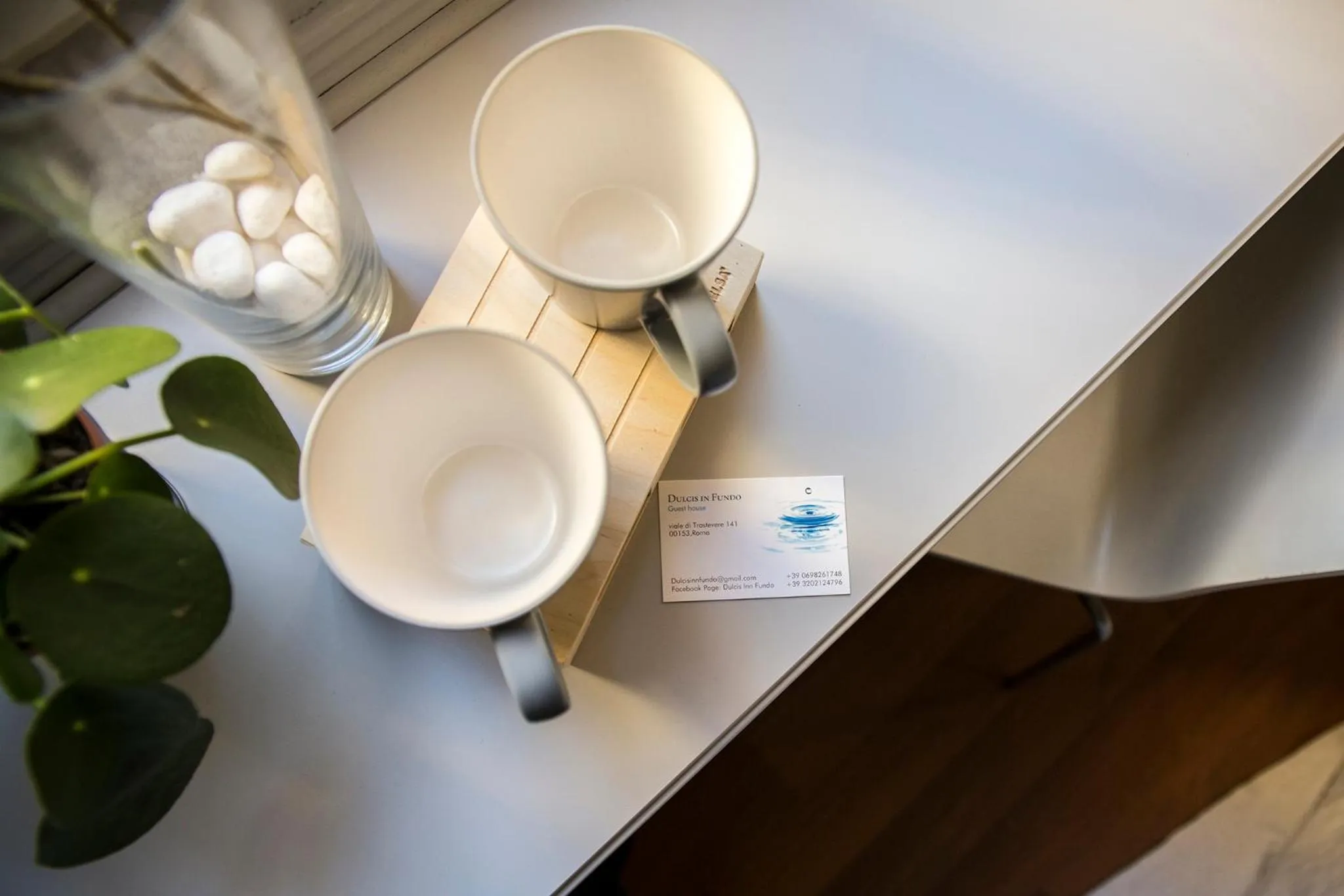 Decorative detail in Dulcis In Fundo b&b