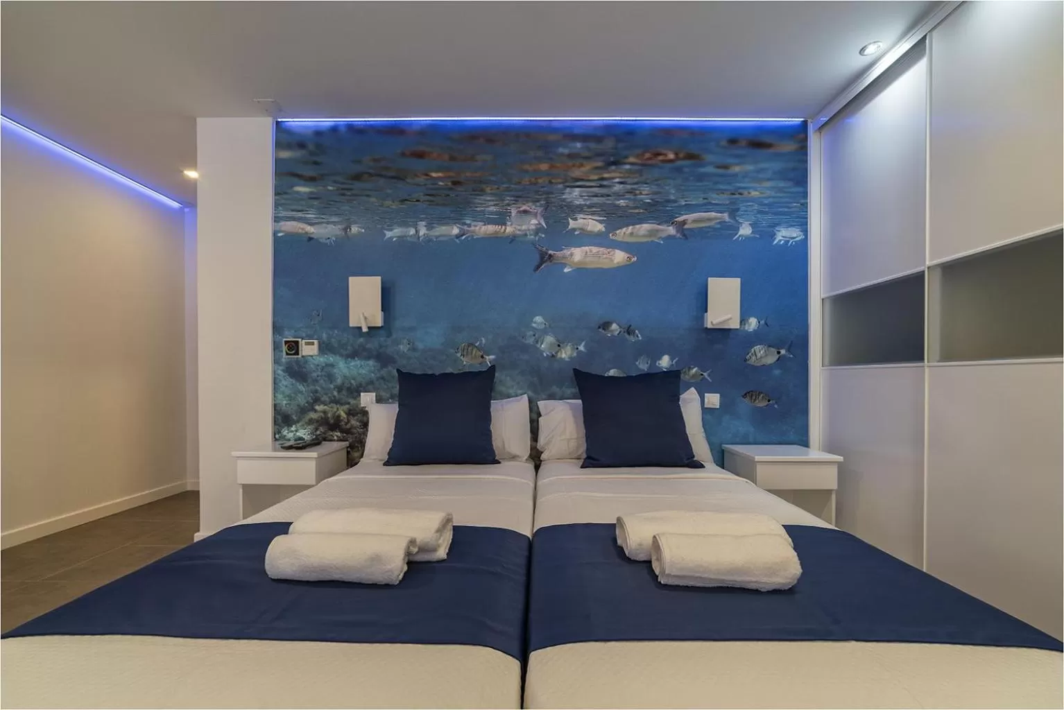 Bed in Hotel Ciudad del Mar