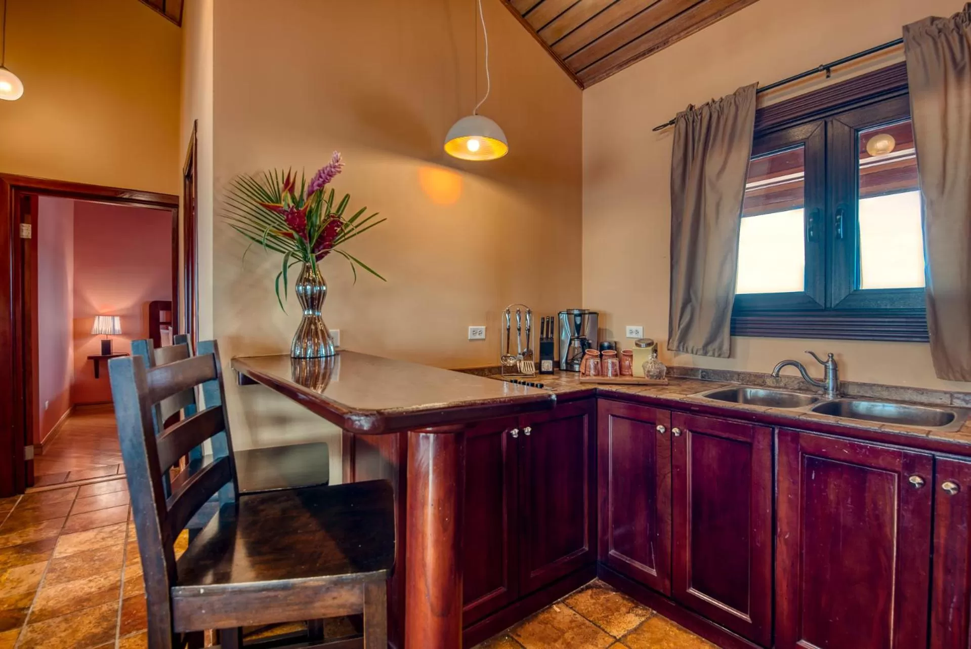 kitchen in Hotel Palma Royale