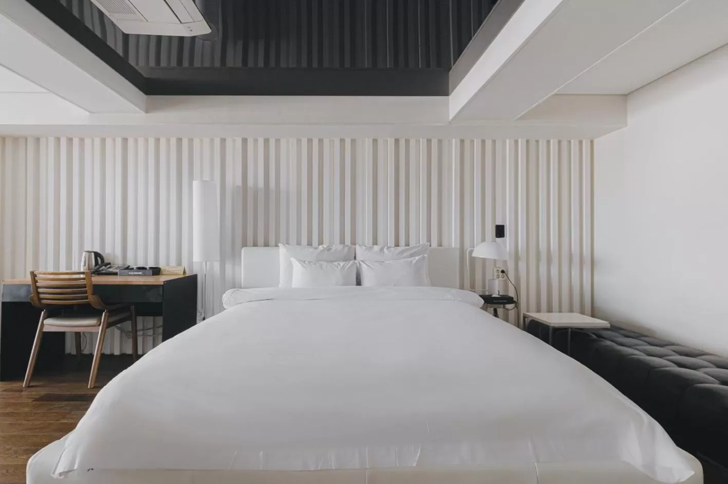 Bed in ACC Design Hotel