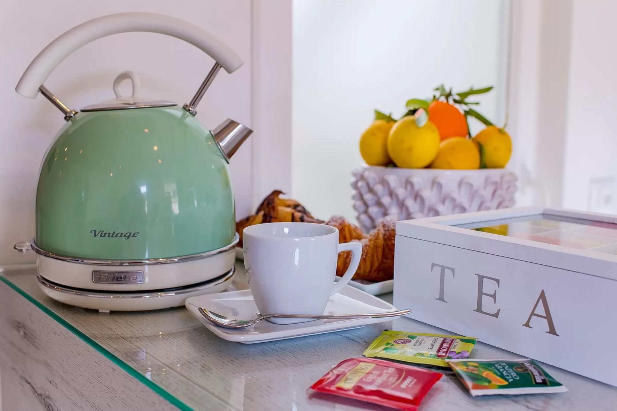 Food and drinks in Le Maestranze Deluxe Rooms