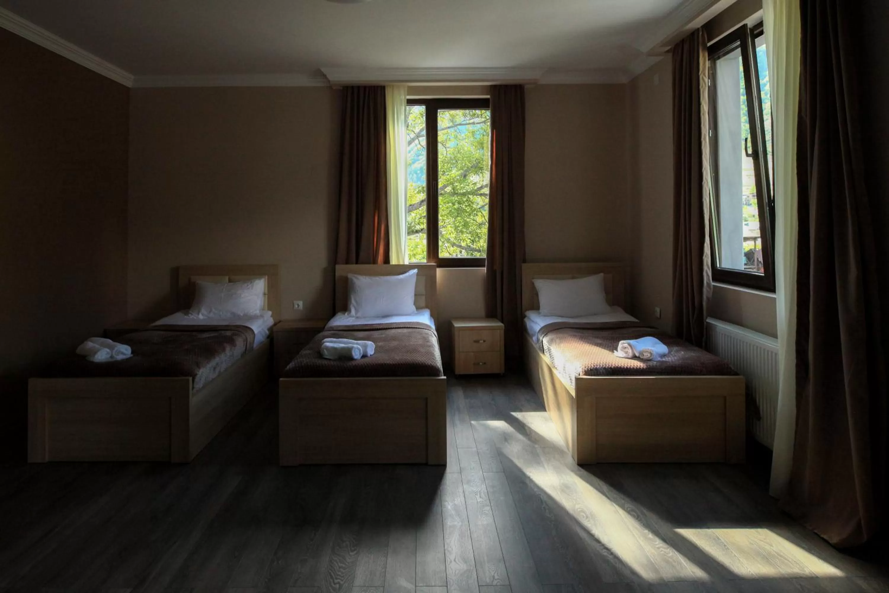 Bed in Hotel Patriot