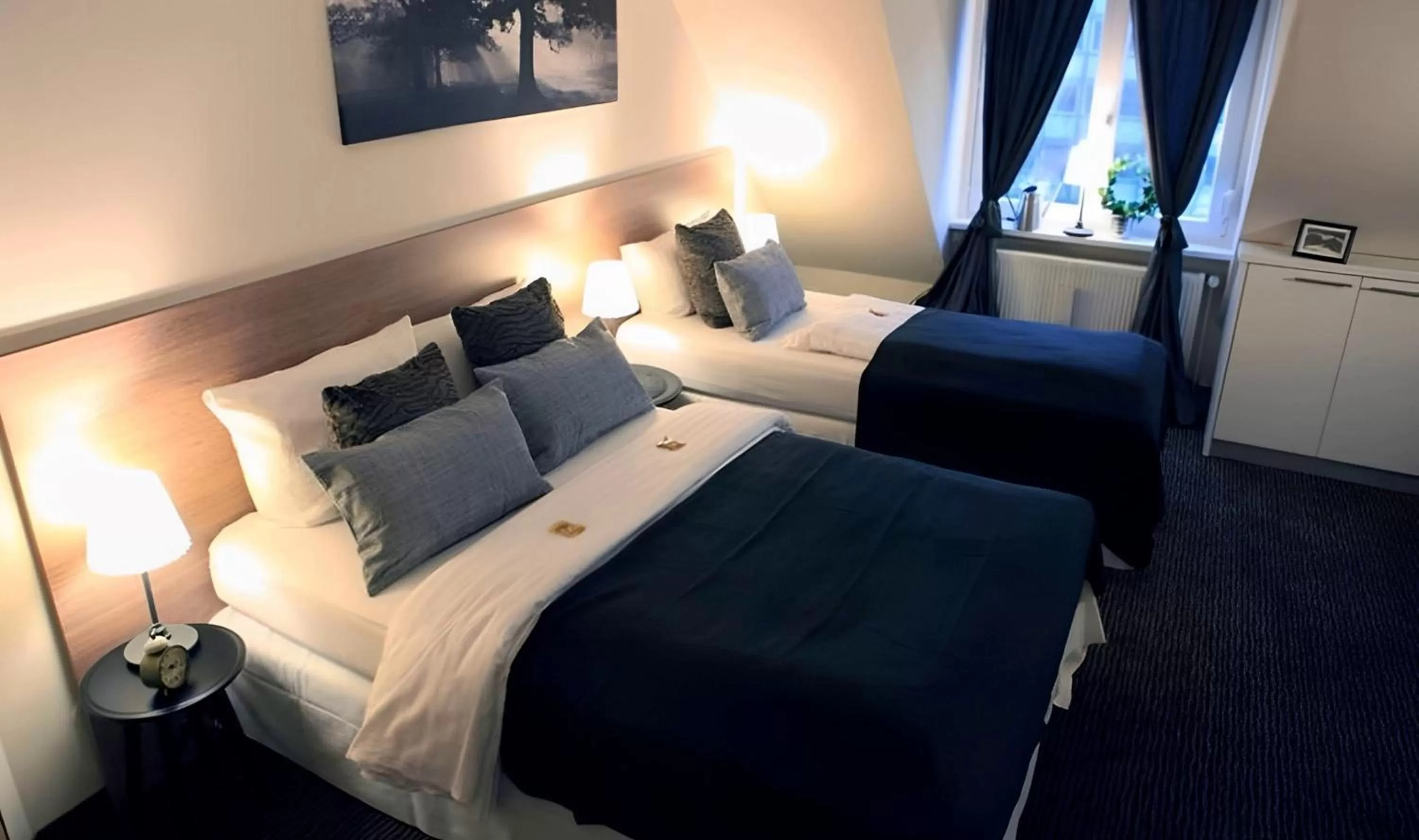 Bedroom, Bed in Sleephotels