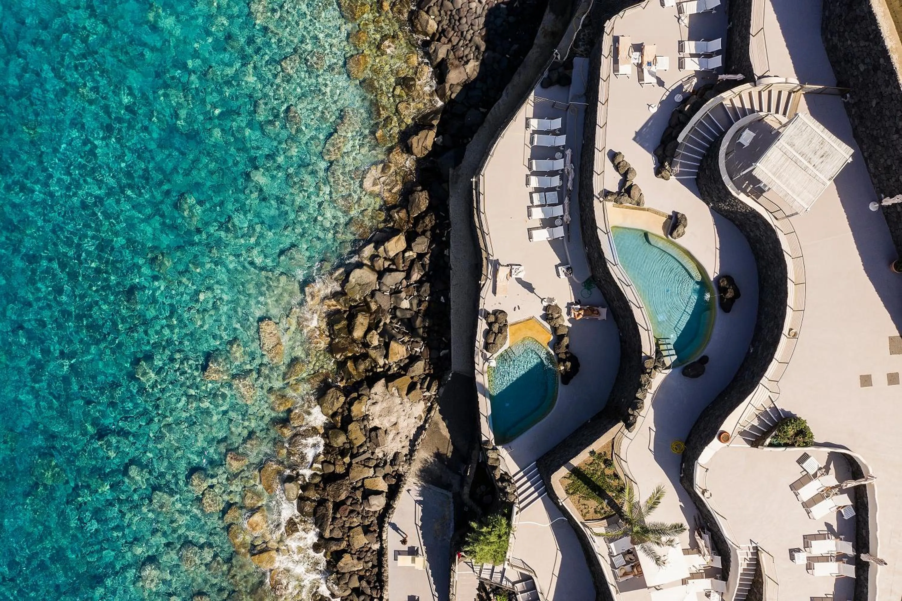 Bird's eye view in Therasia Resort Sea and SPA - The Leading Hotels of the World
