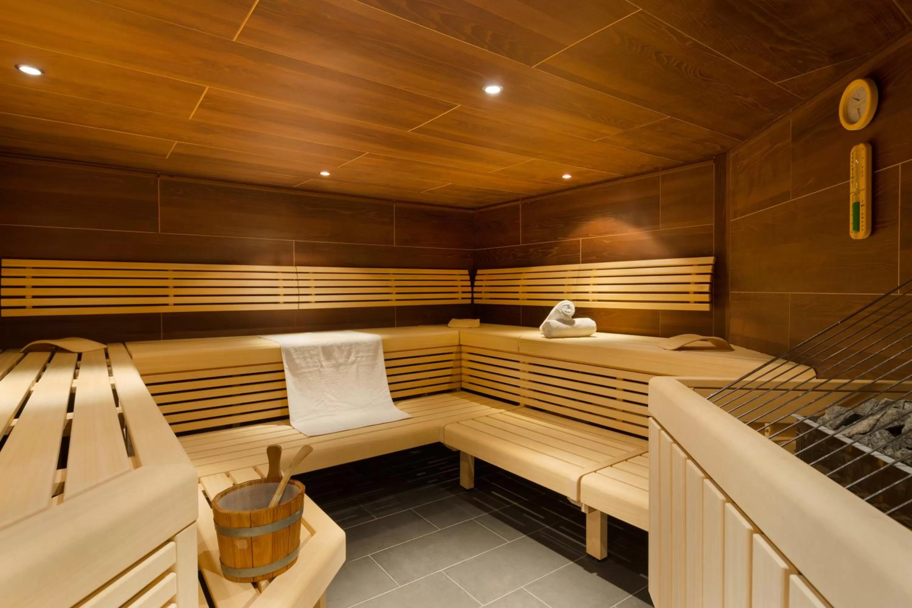 Sauna in Sporthotel Cristall