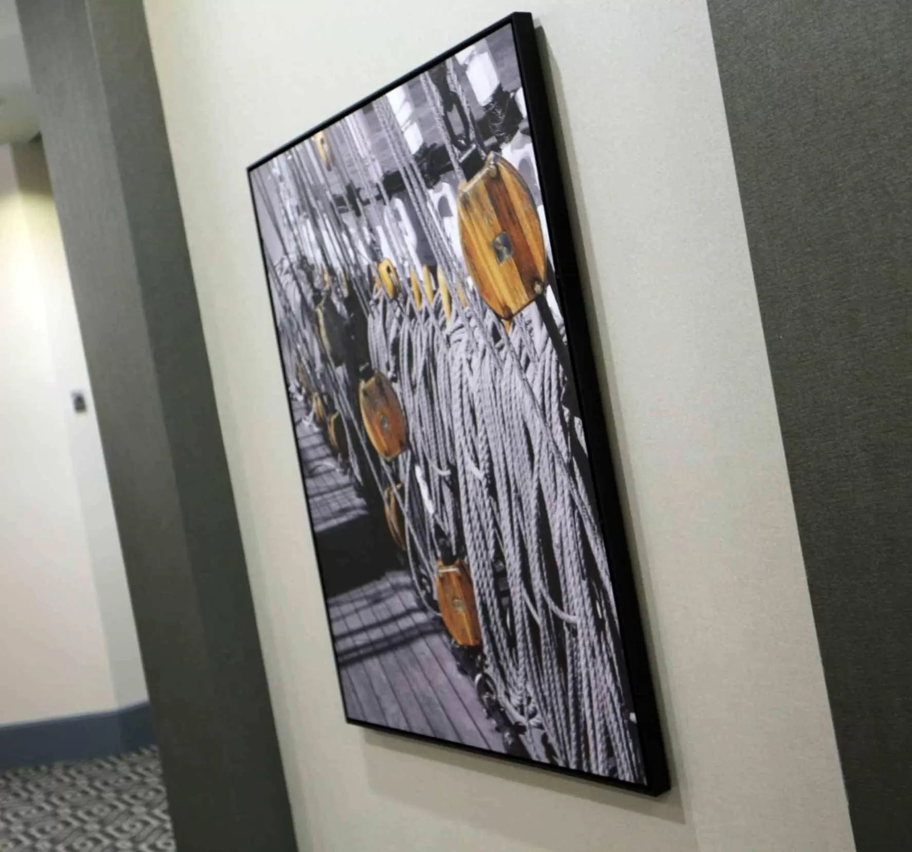 Decorative detail in Hilton Mystic