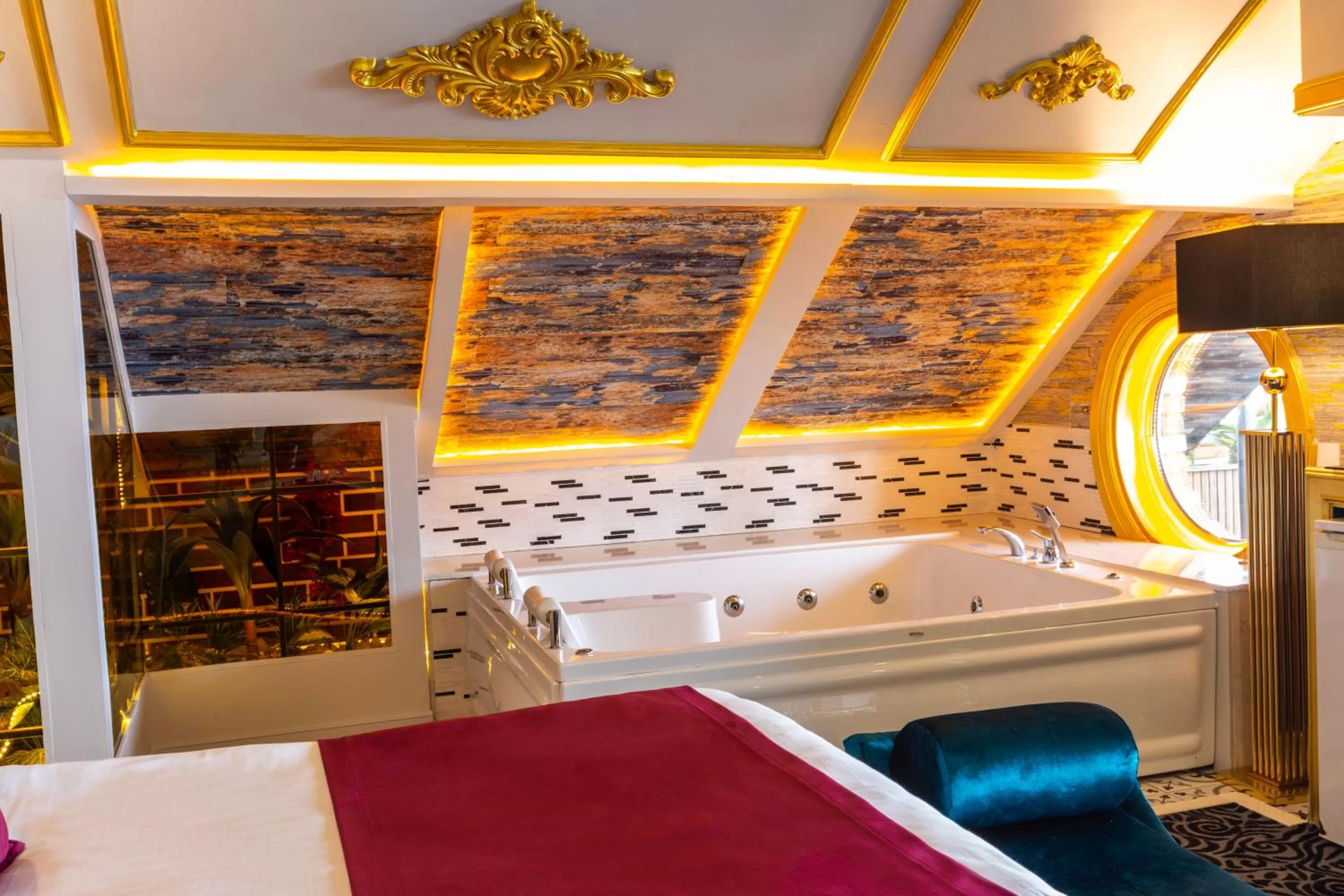 Bed in Andalouse Otel