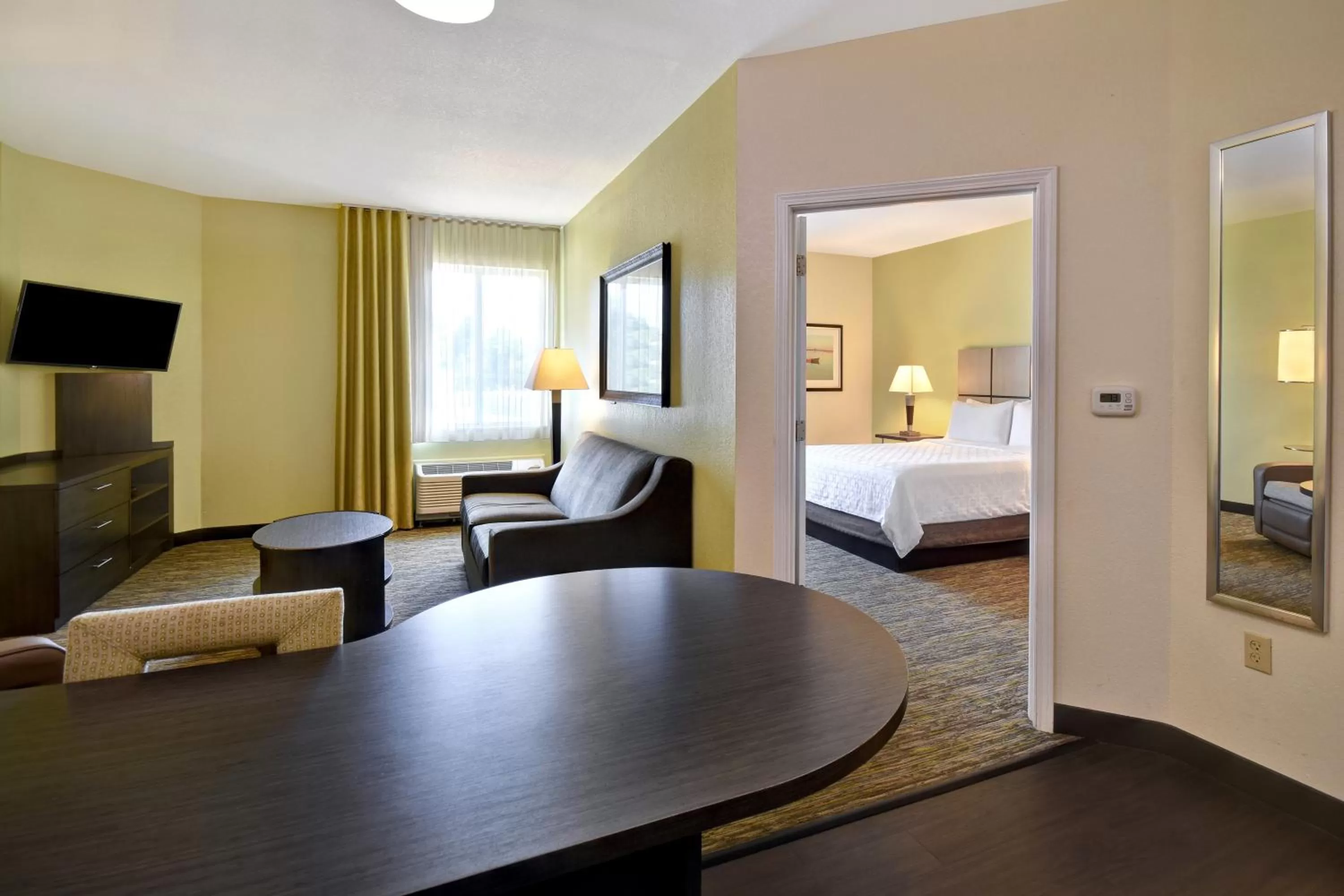 Bedroom, Bed in Candlewood Suites Carrollton by IHG