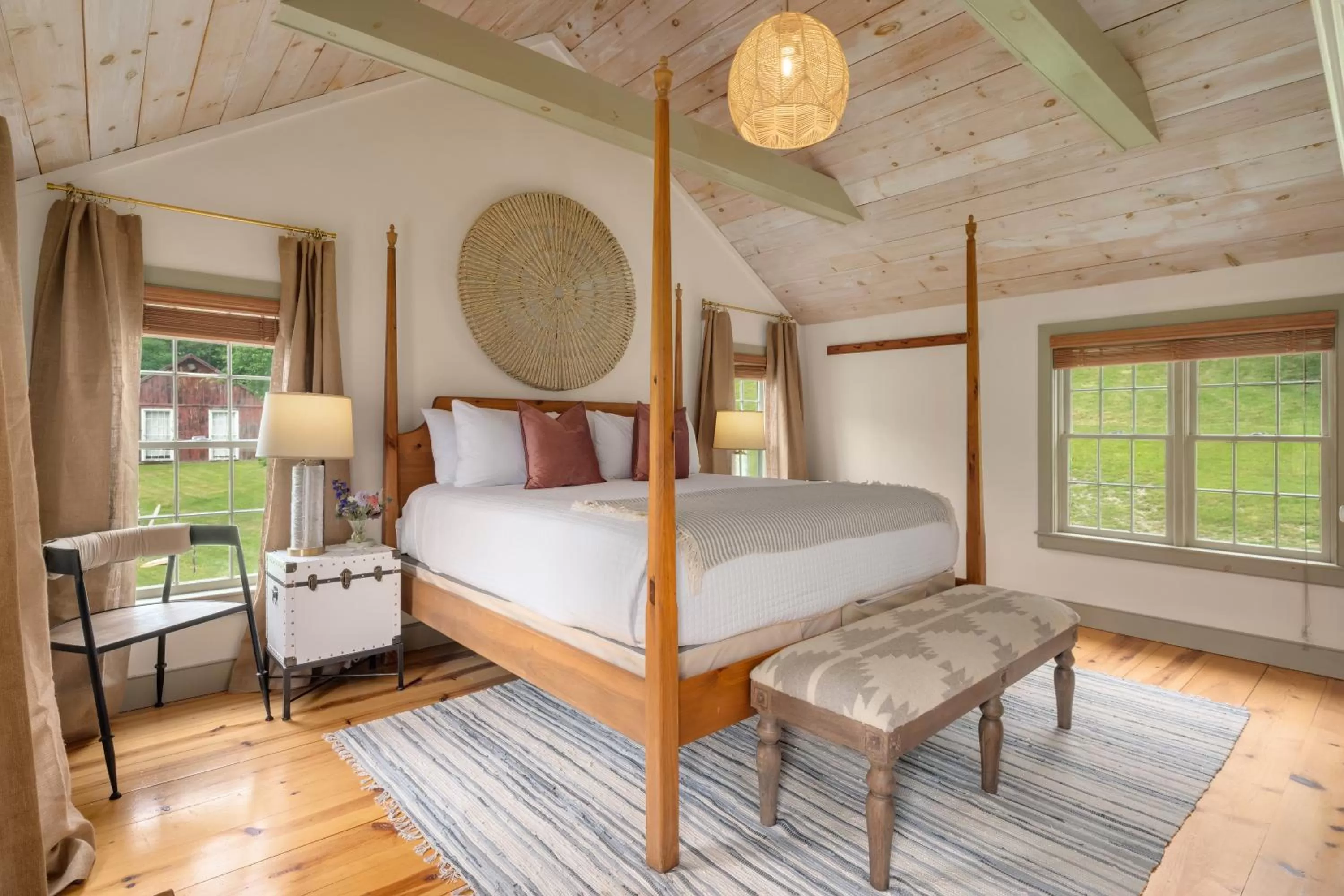 Bedroom, Bed in Inn at Silver Maple Farm