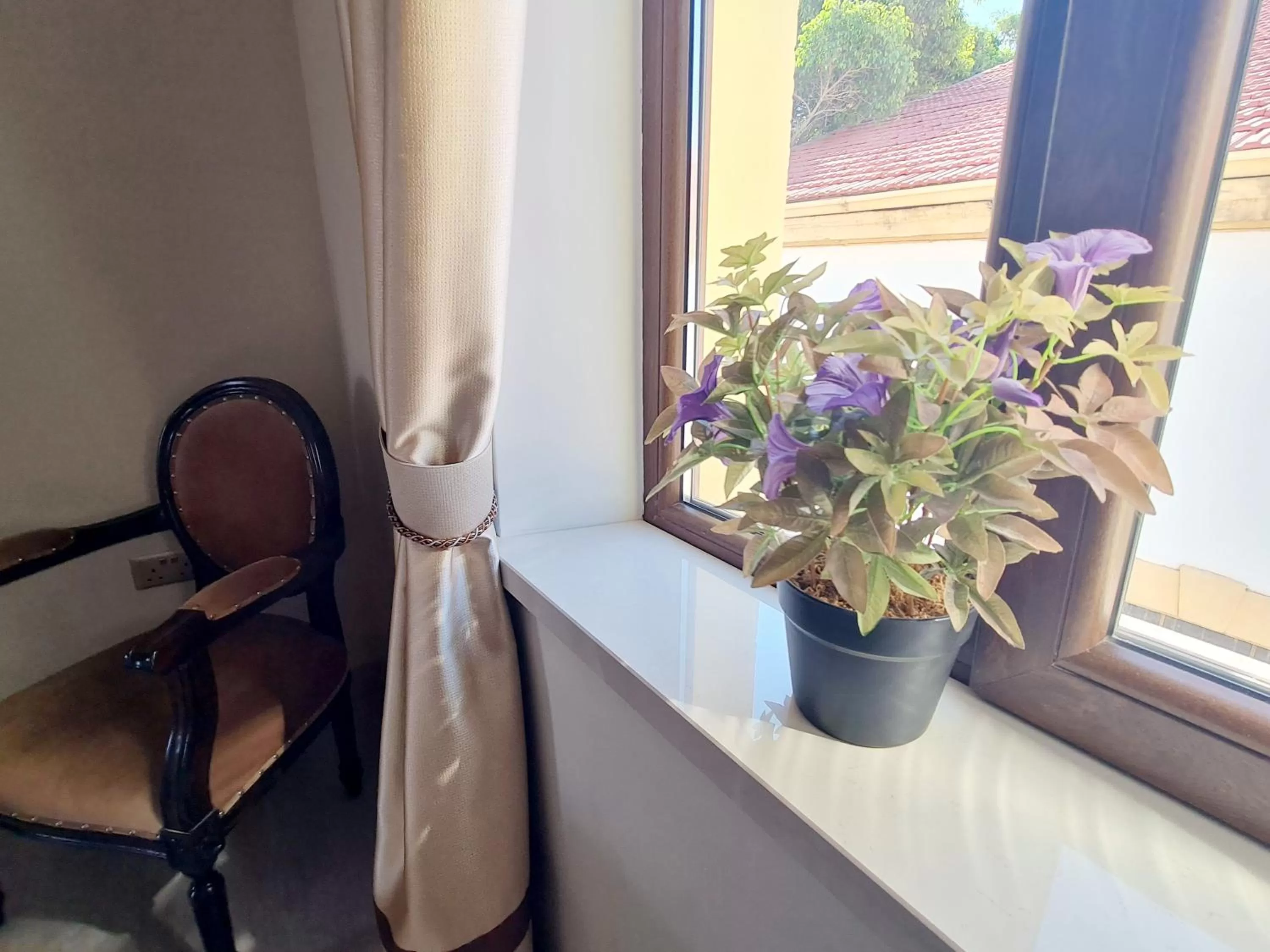 View (from property/room), Bed in SOFIA BOUTIQUE HOTEL