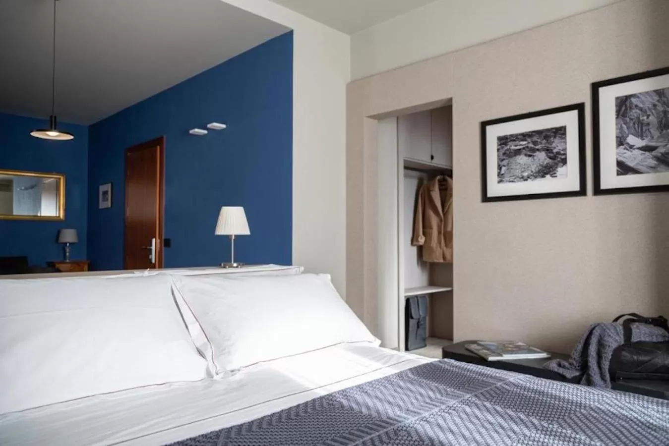 Bed in Hotel Tremoggia