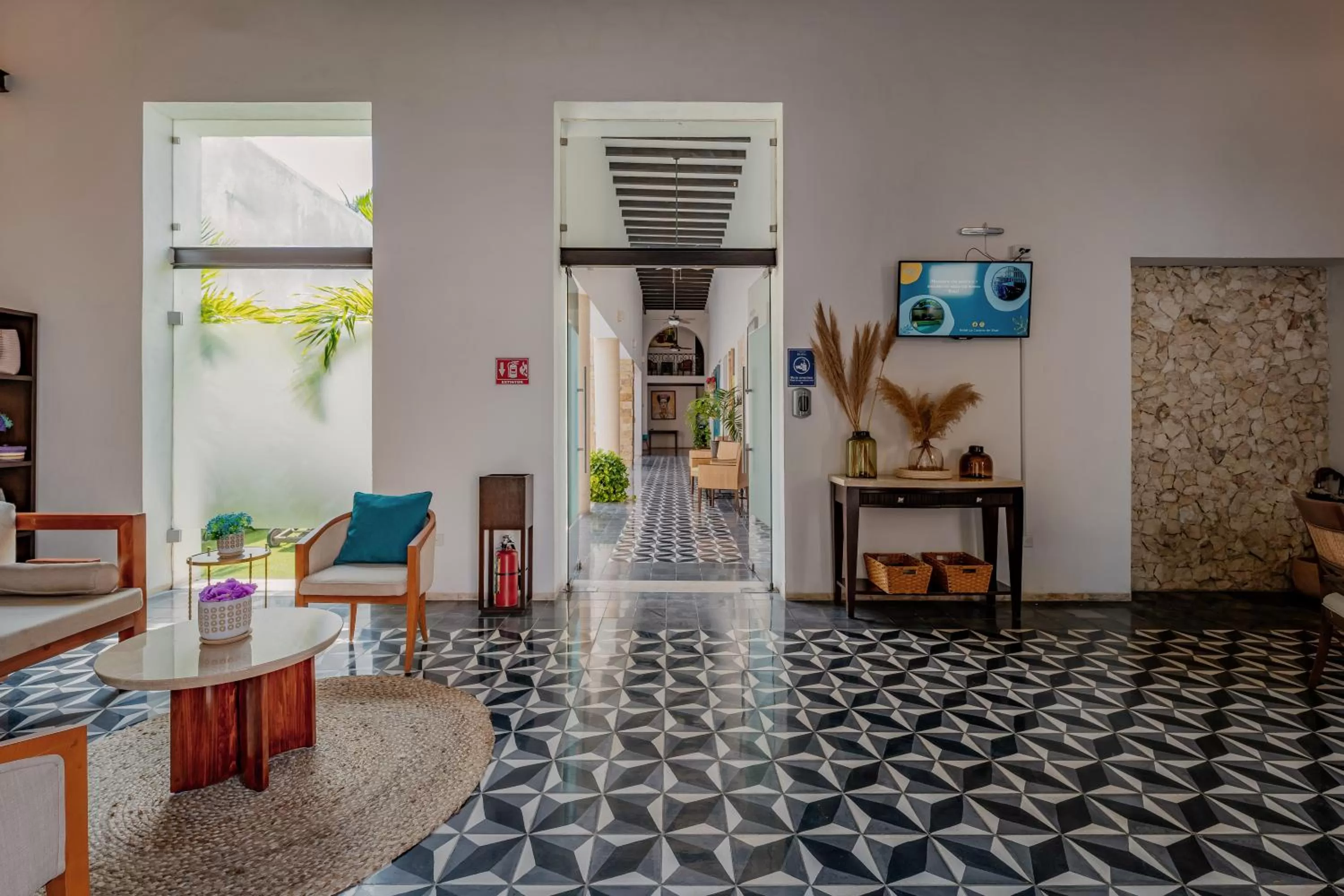 Lobby or reception in Casona Las Tres Marías - Hotel Only adults