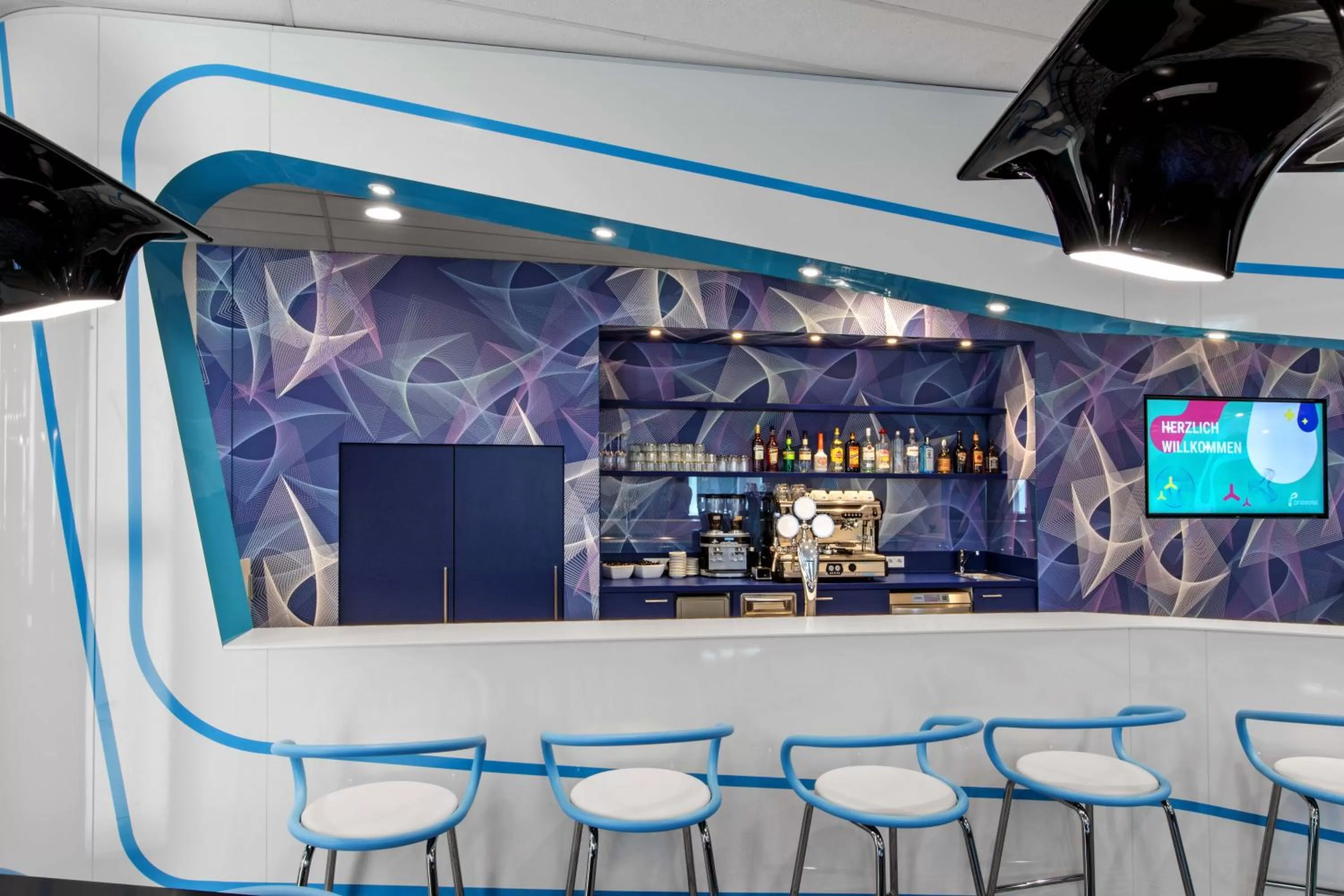 Lounge or bar in Prize by Radisson, Hamburg St Pauli