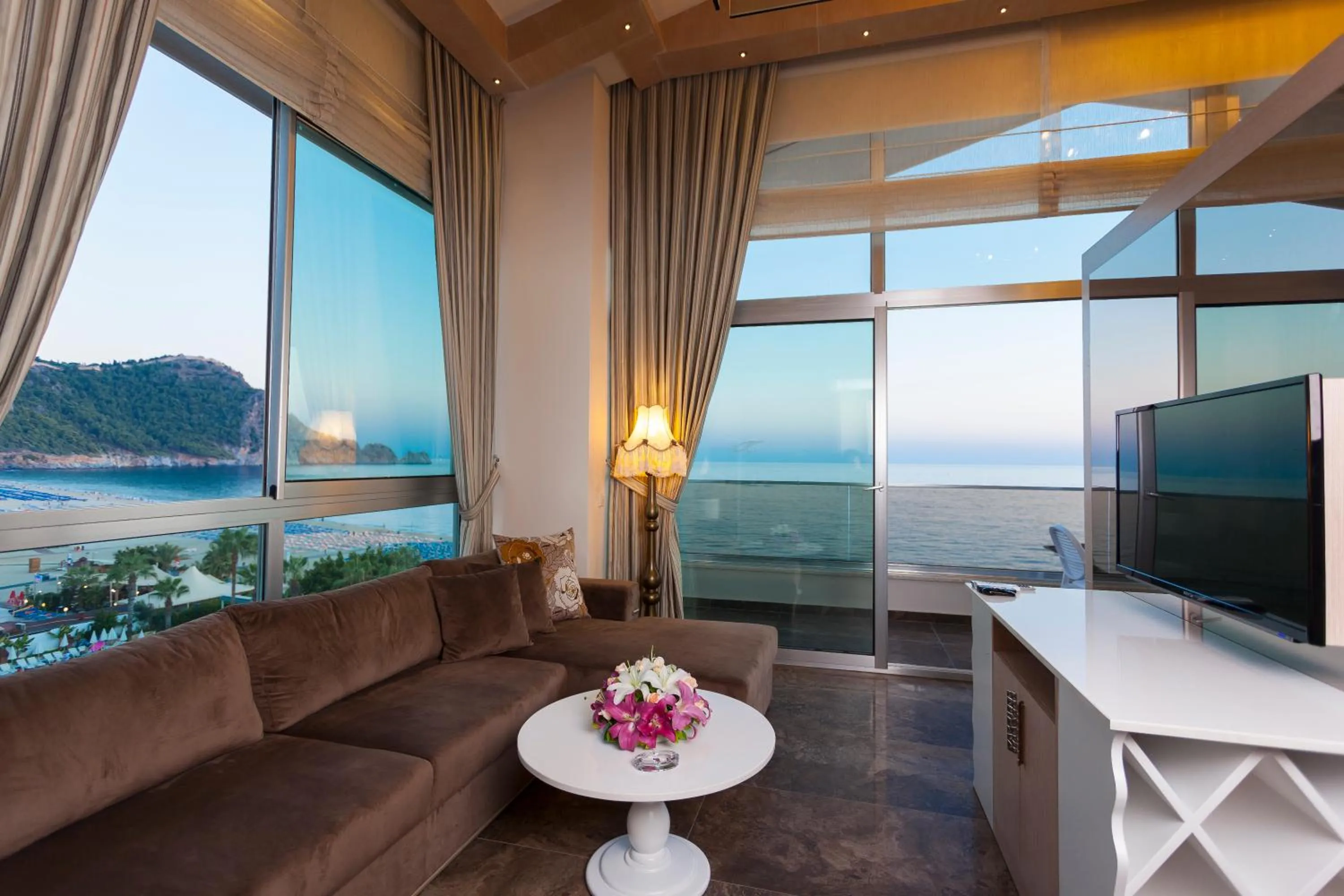 Seating area in Xperia Saray Beach Hotel