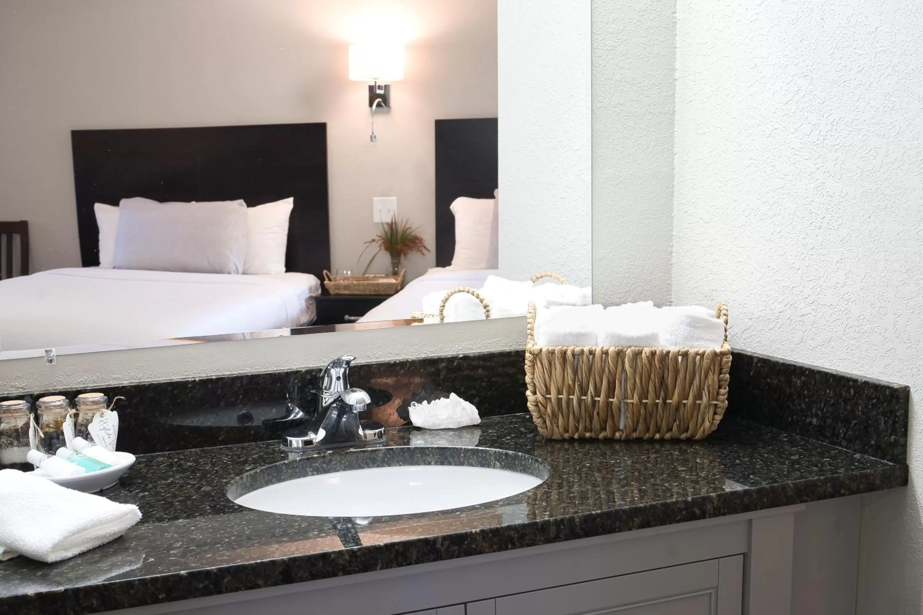 Bed in Align Inn Vermont