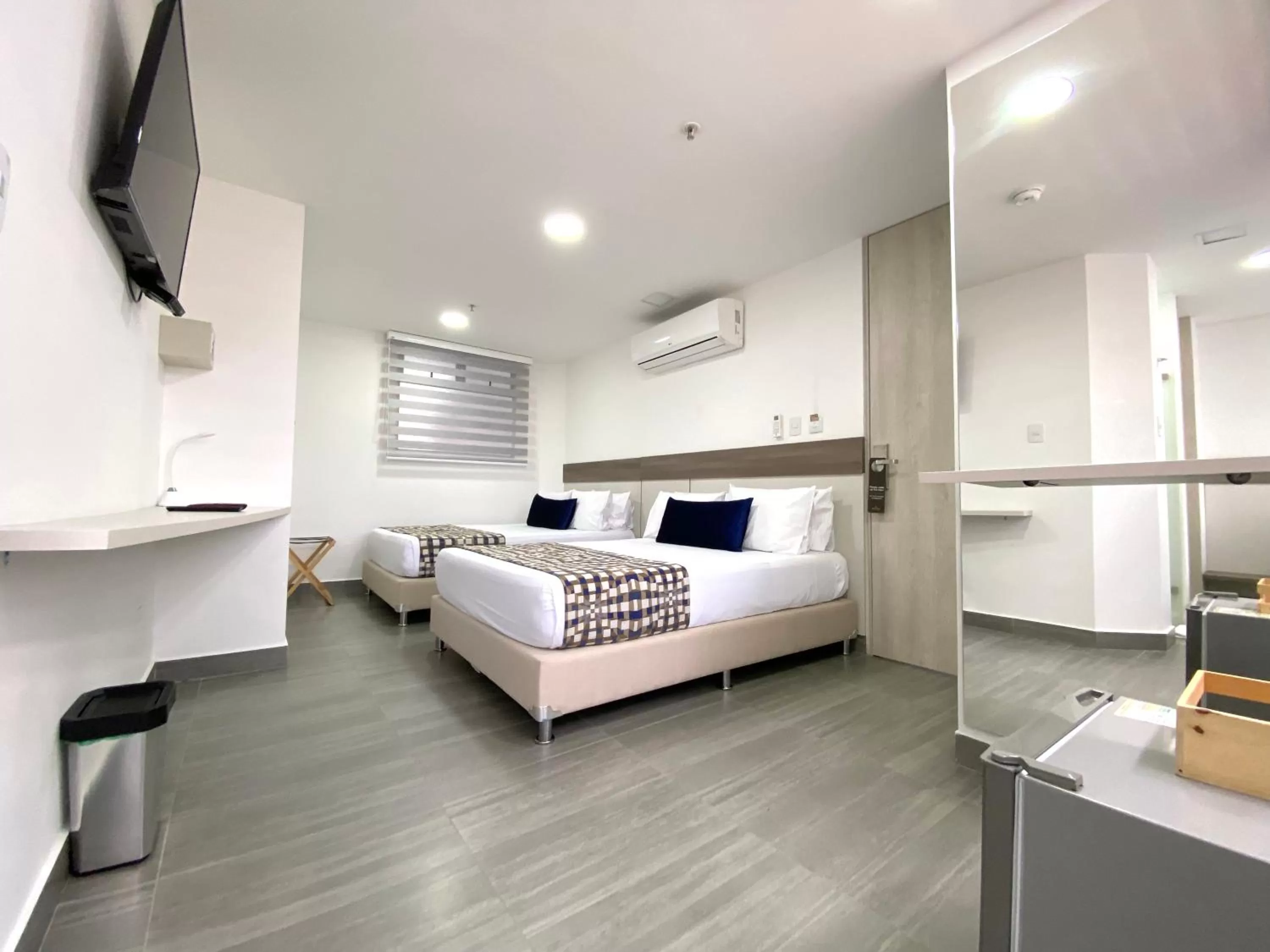 Bed in Seven Inn Hotel