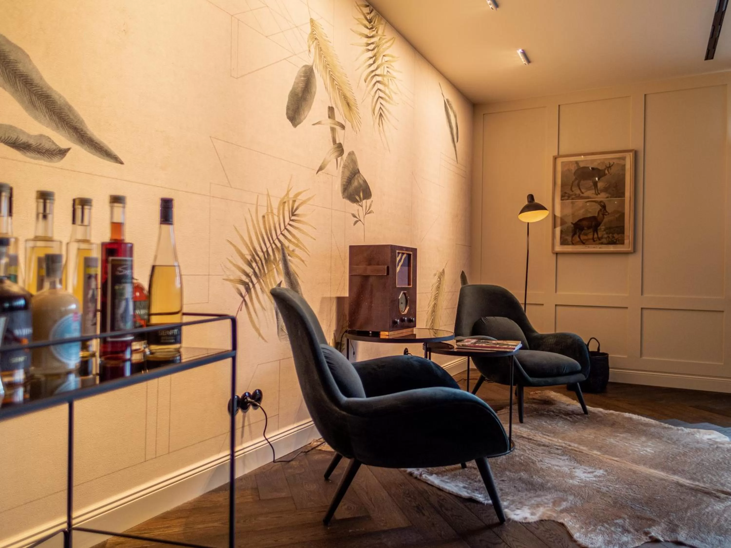 Lounge or bar, Seating Area in Alpenloge Hotel