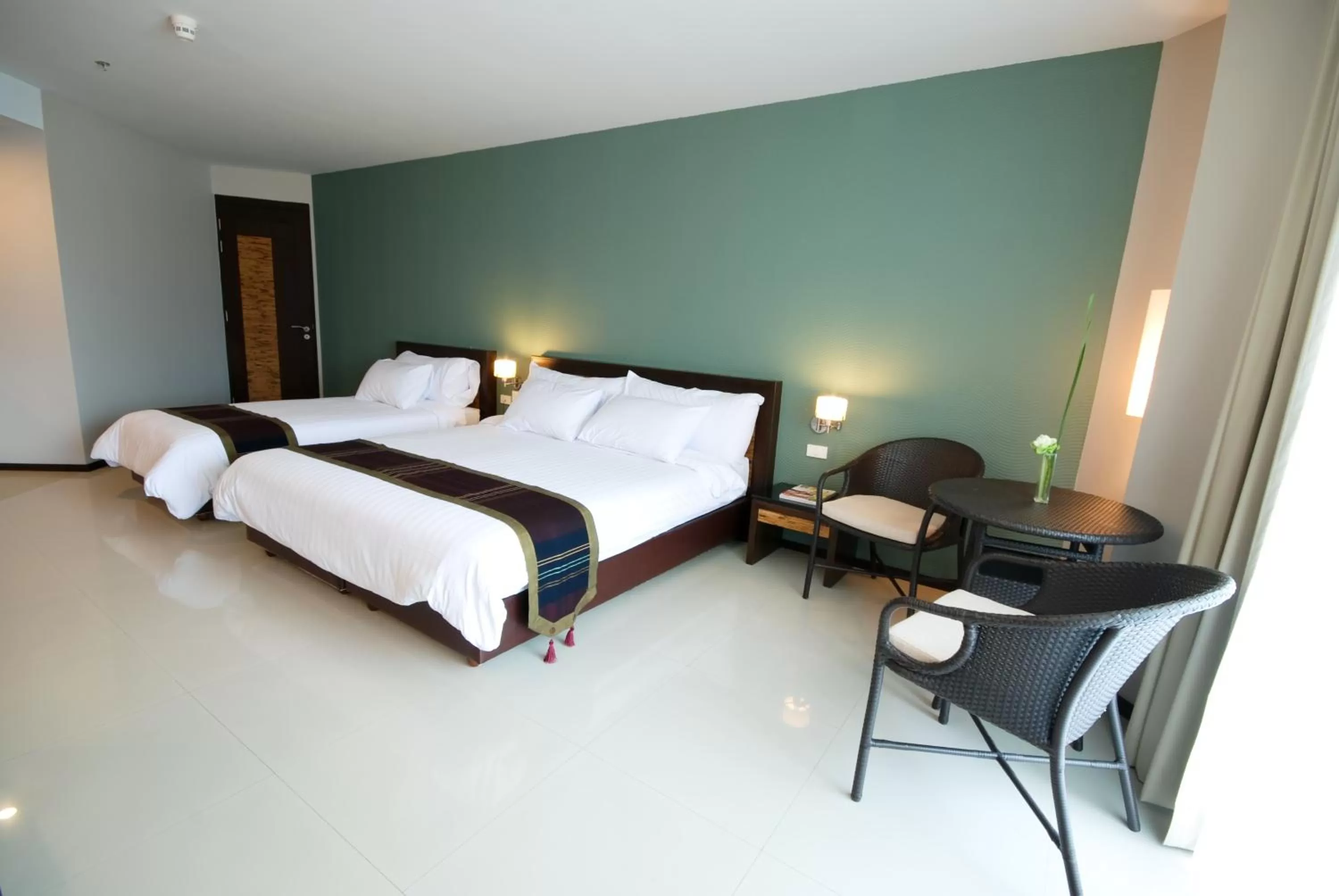 Bathroom, Bed in Tara Mantra Cha-Am Resort