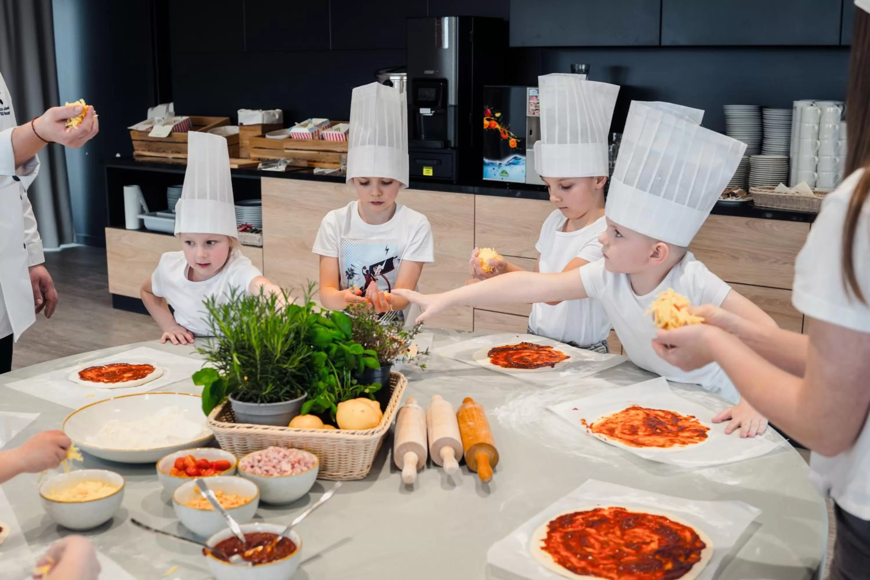 group of guests in Molo Park Mielno