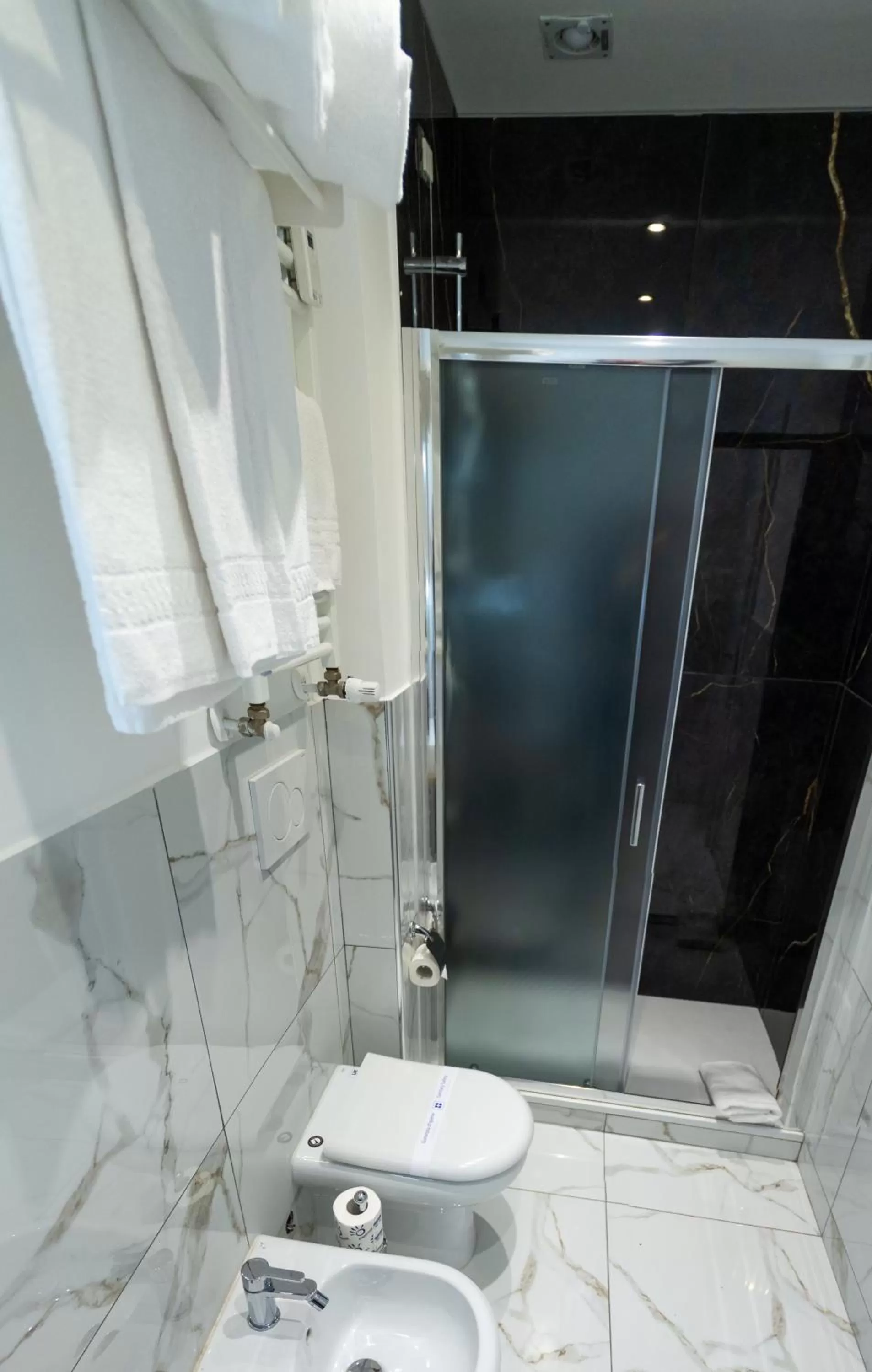 Shower in Michelangelo Vatican Rooms