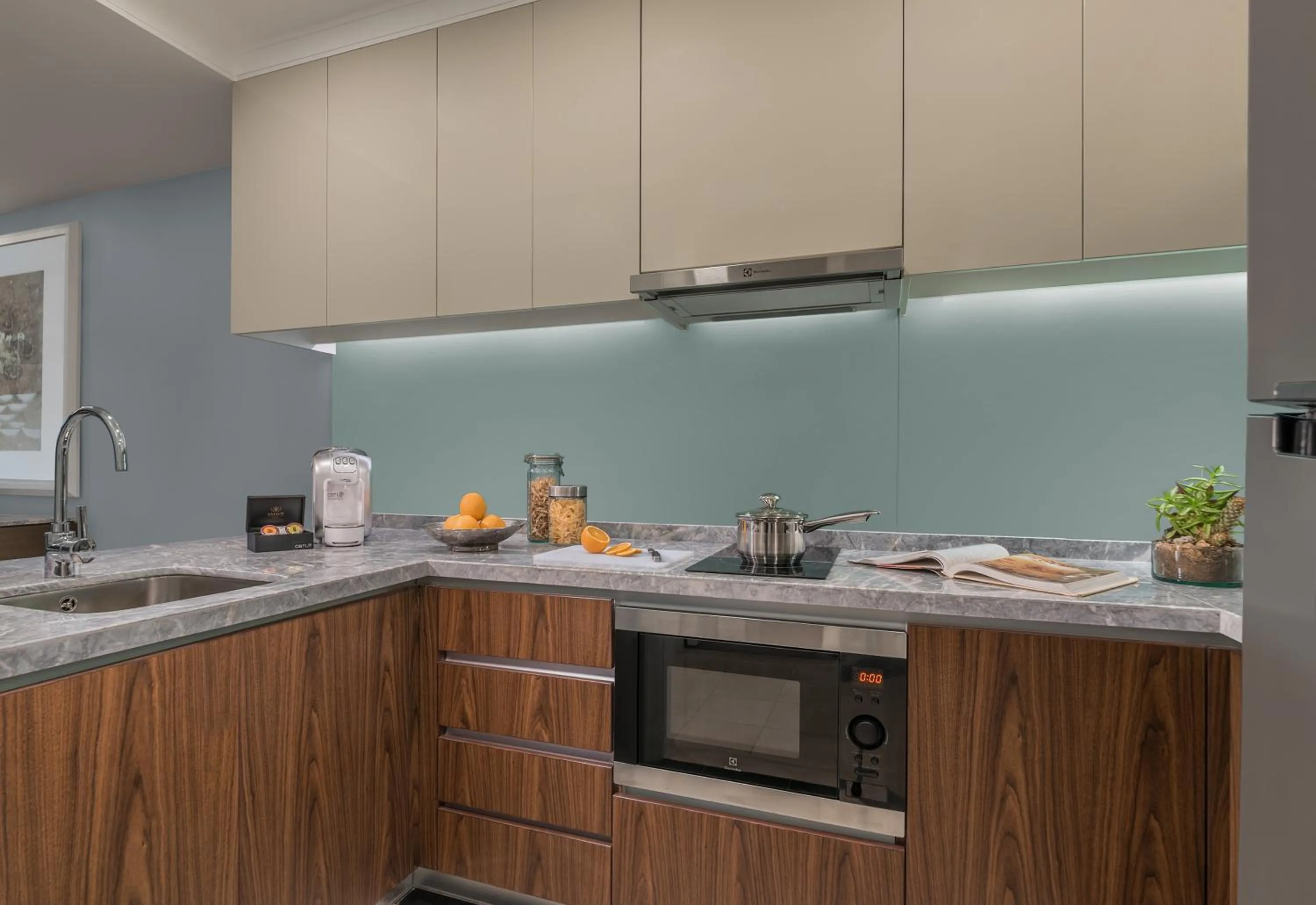 Kitchen or kitchenette in Ascott Makati