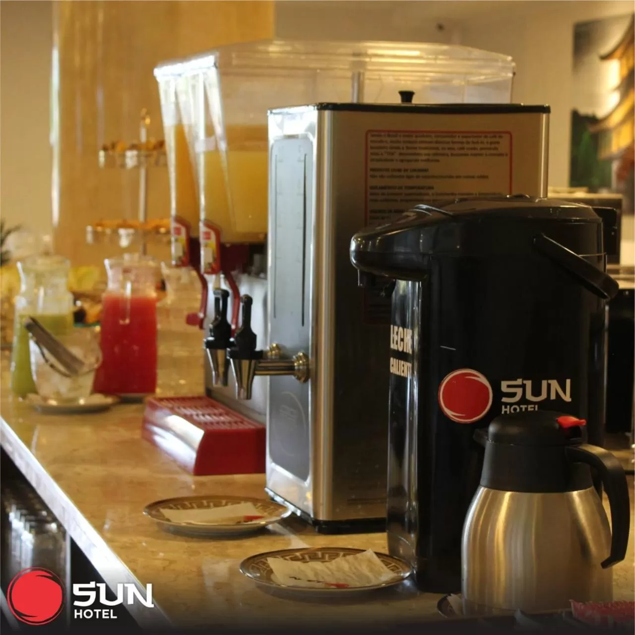 Breakfast in Hotel Sun