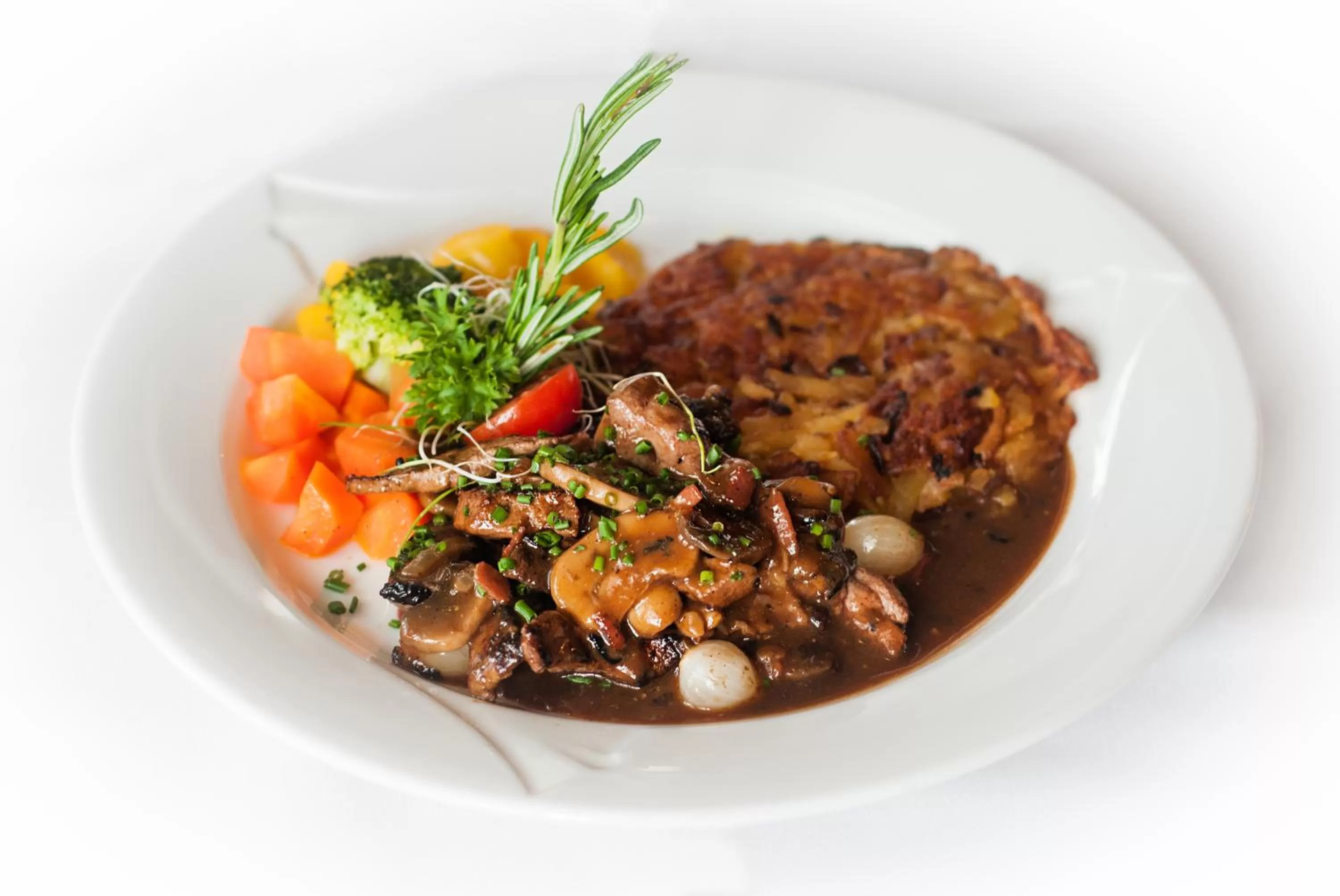 Food close-up in Hotel Weisses Kreuz