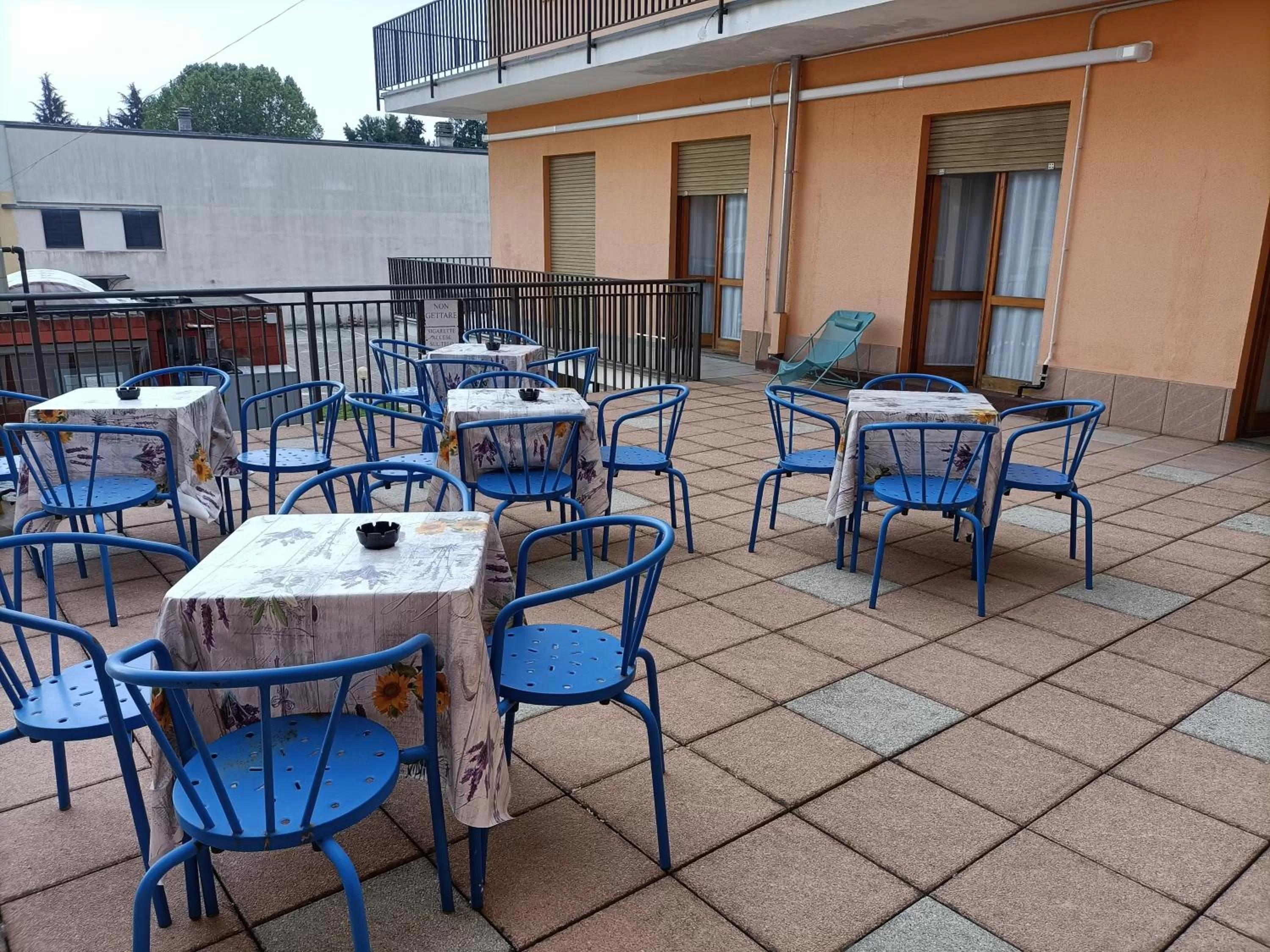 Balcony/Terrace in Albergo Roma