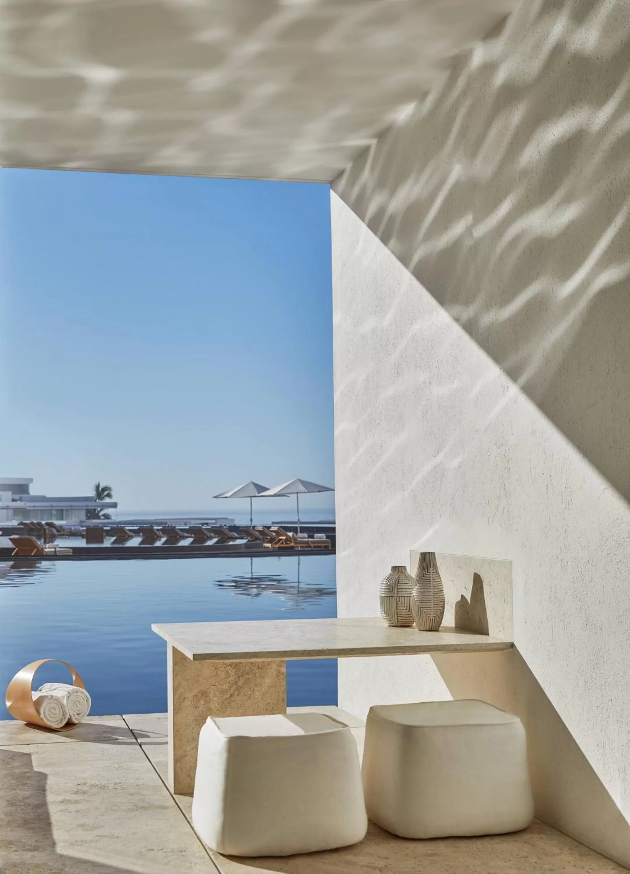 Patio in Viceroy Los Cabos