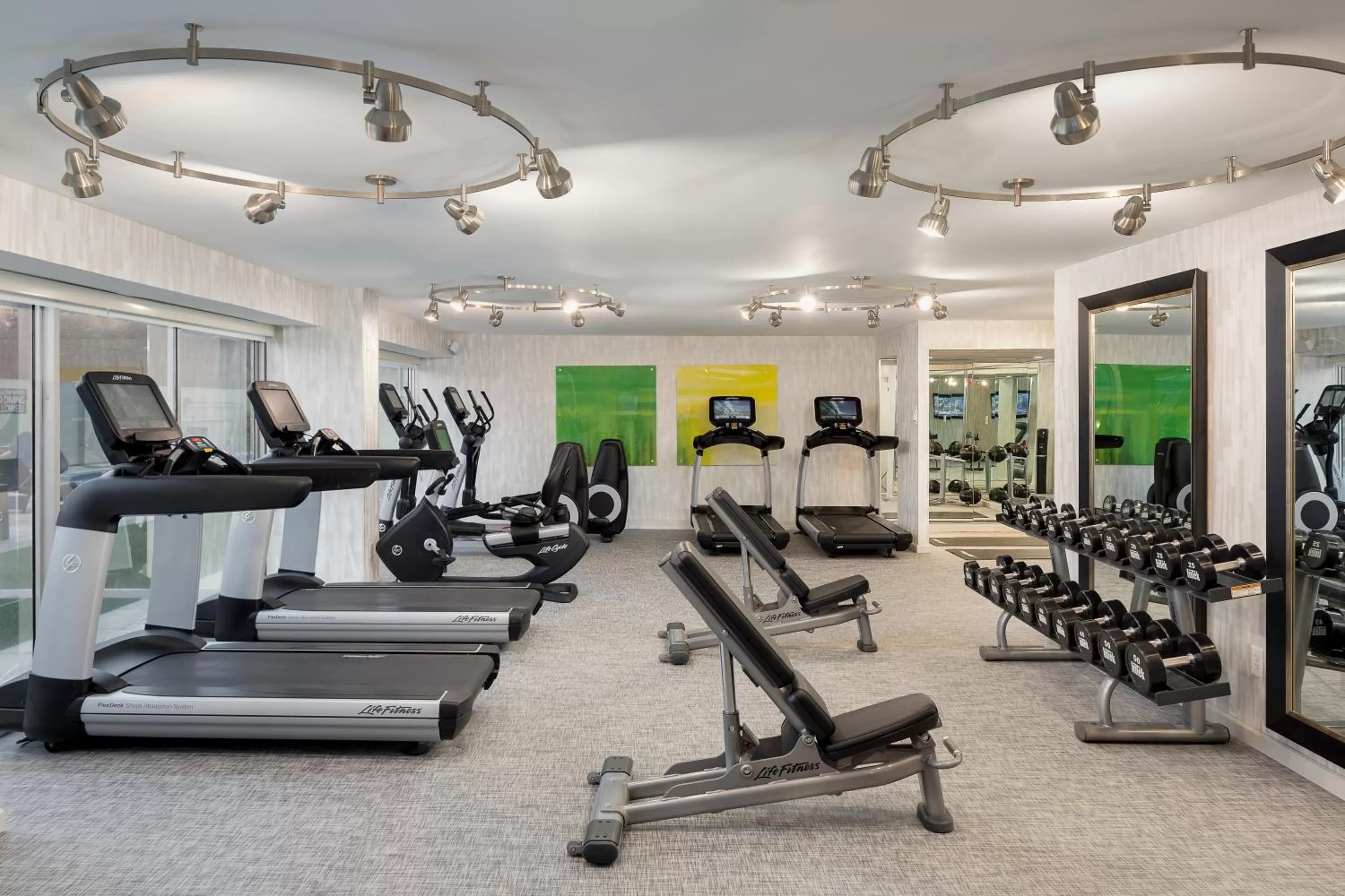 Fitness centre/facilities in Hyatt Regency - Greenville