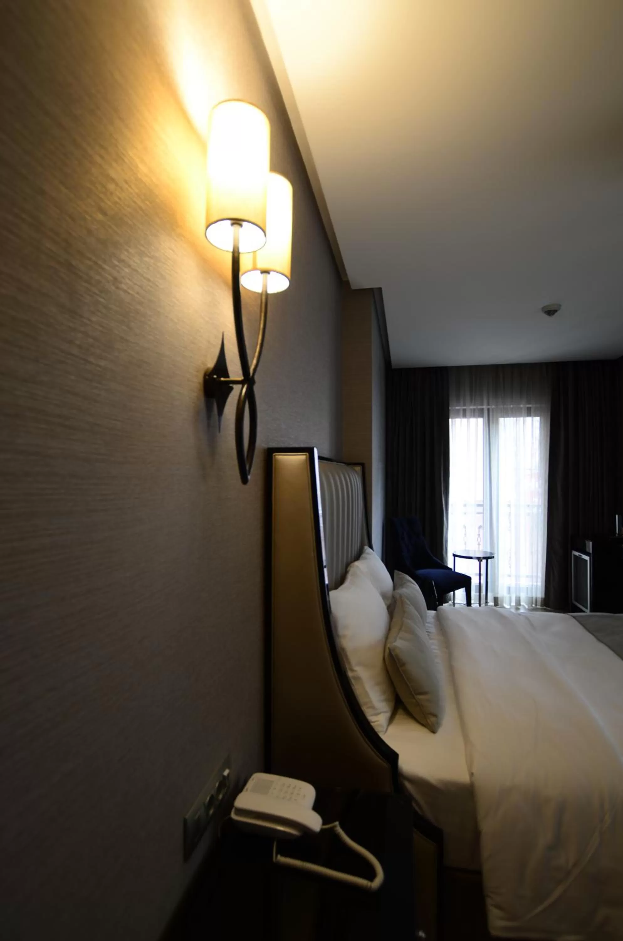 Decorative detail, Bed in Le Petit Palace Hotel - Special Category