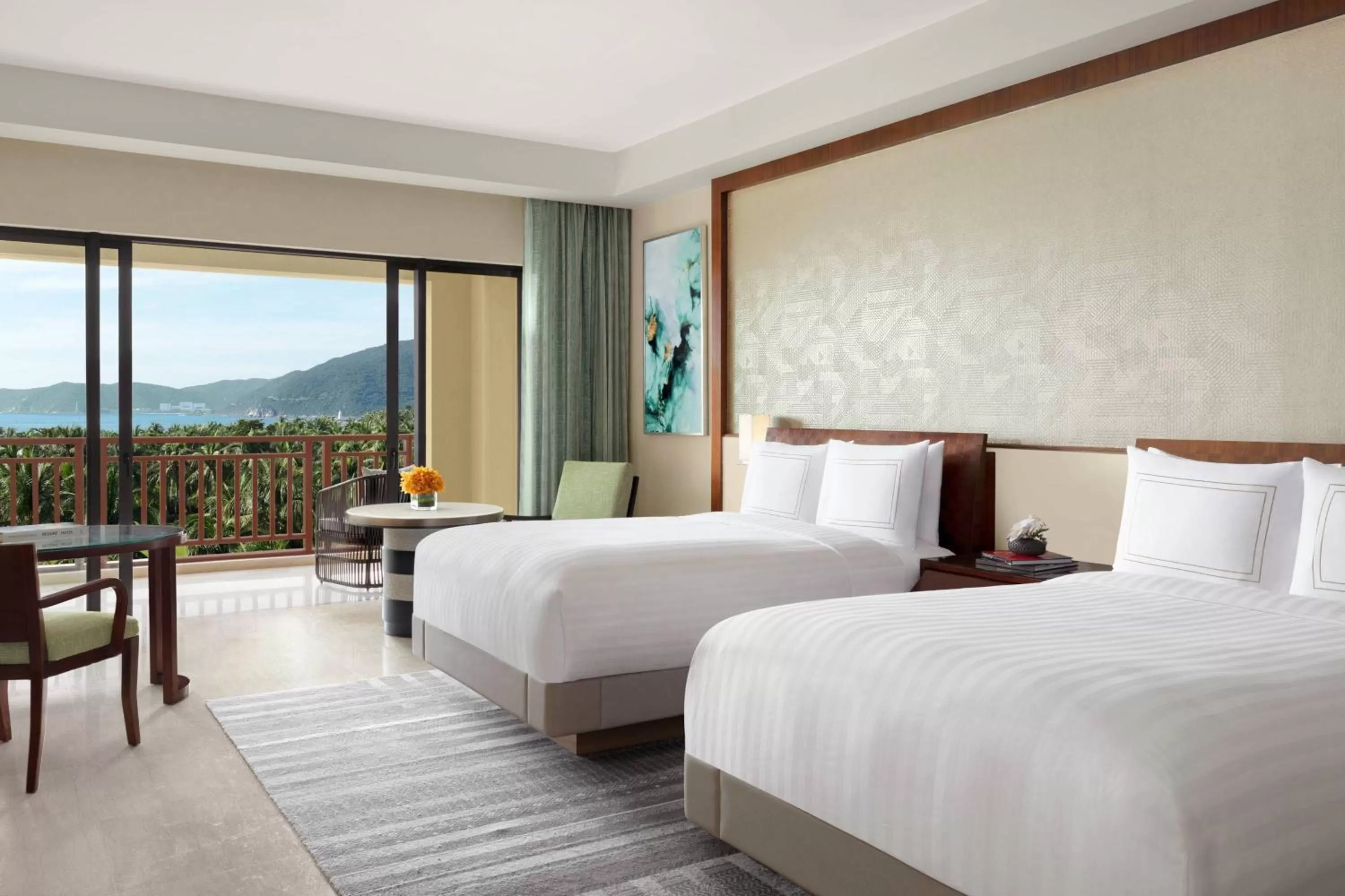 Photo of the whole room, Bed in The Ritz-Carlton Sanya, Yalong Bay