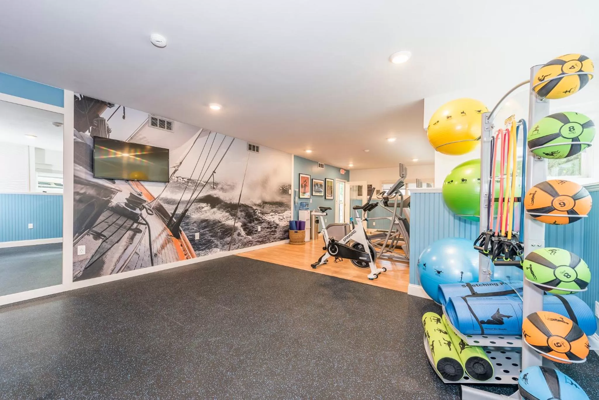 Fitness centre/facilities in Rockport Inn and Suites