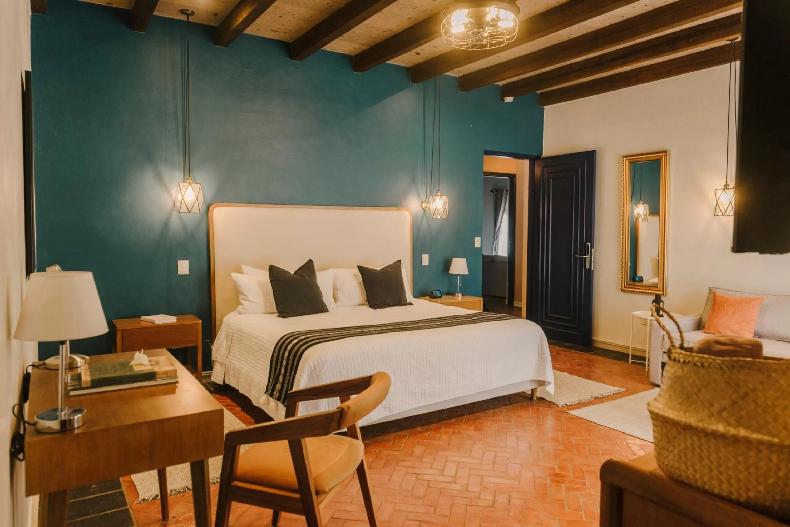 Bed in Agua Santa Hotel Boutique