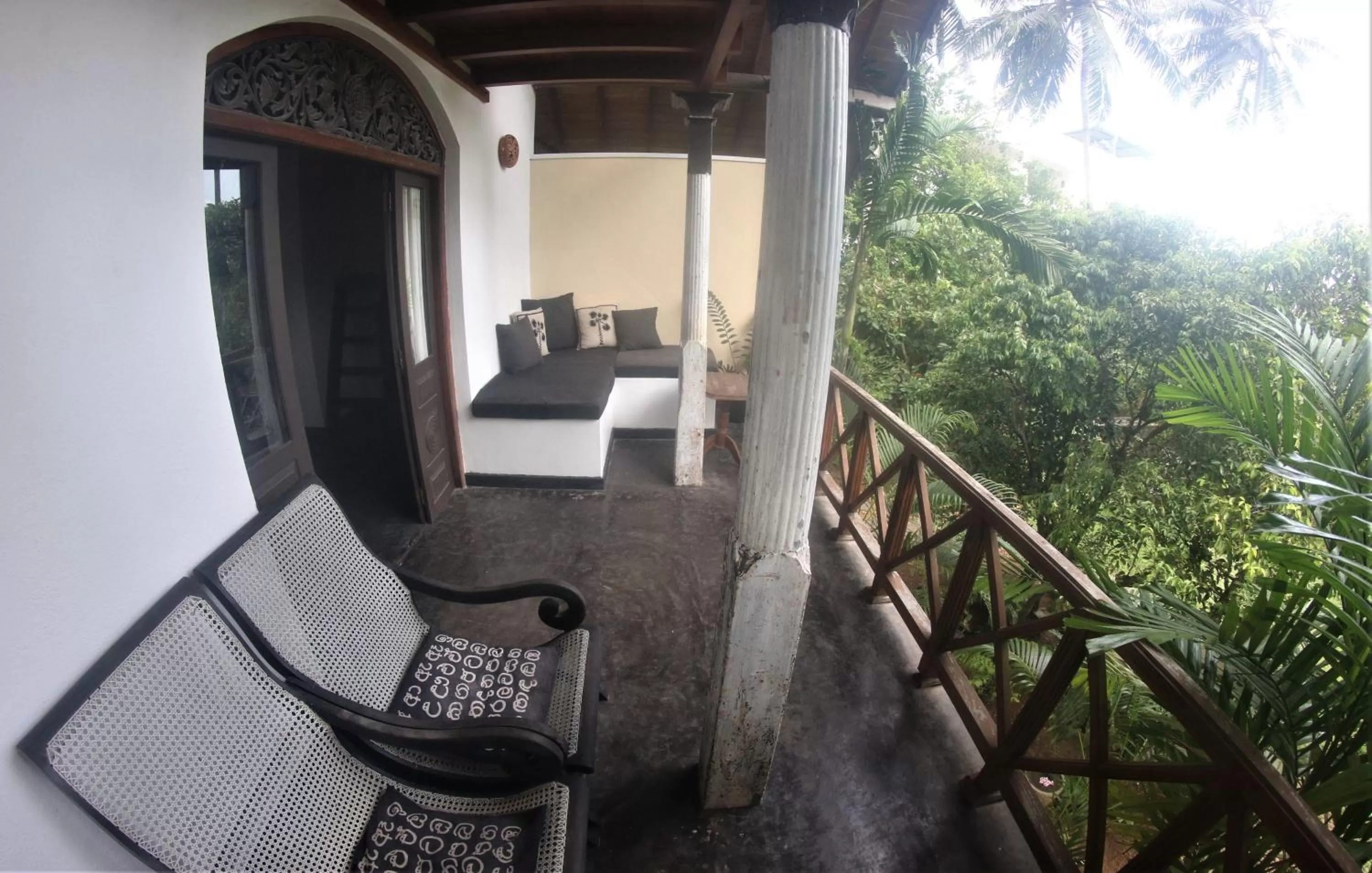 Balcony/Terrace in The Spice House Mirissa