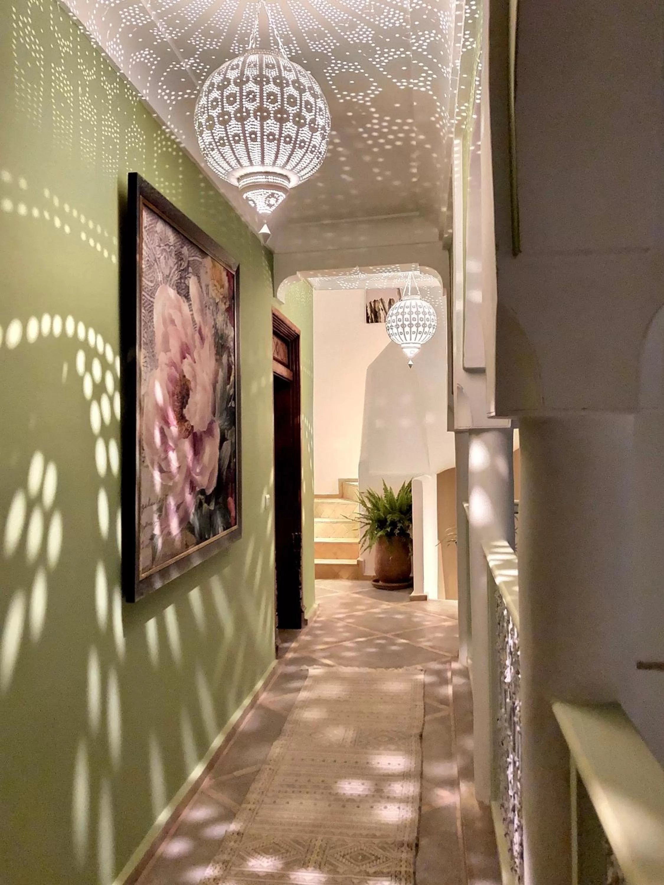 Lobby or reception in Riad Dar Chacha