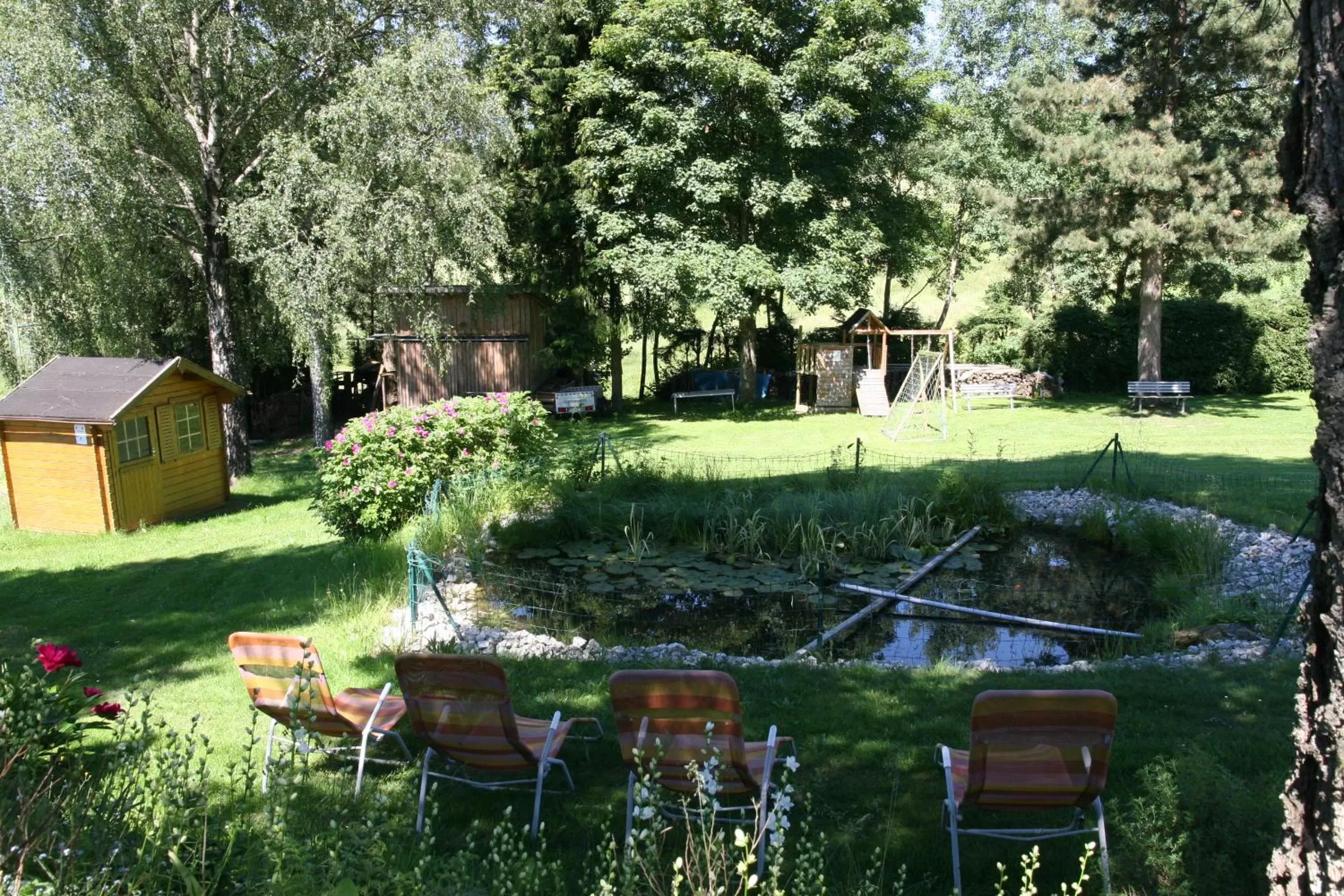 Garden in Hotel "Haus am Berg"