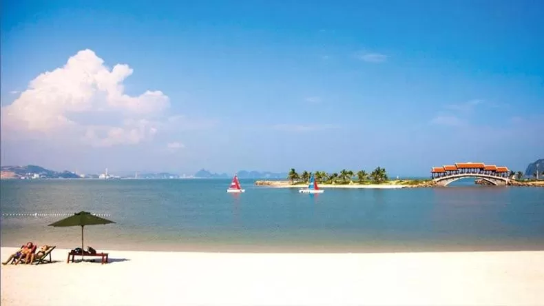 Beach in Tuan Chau Havana Hotel