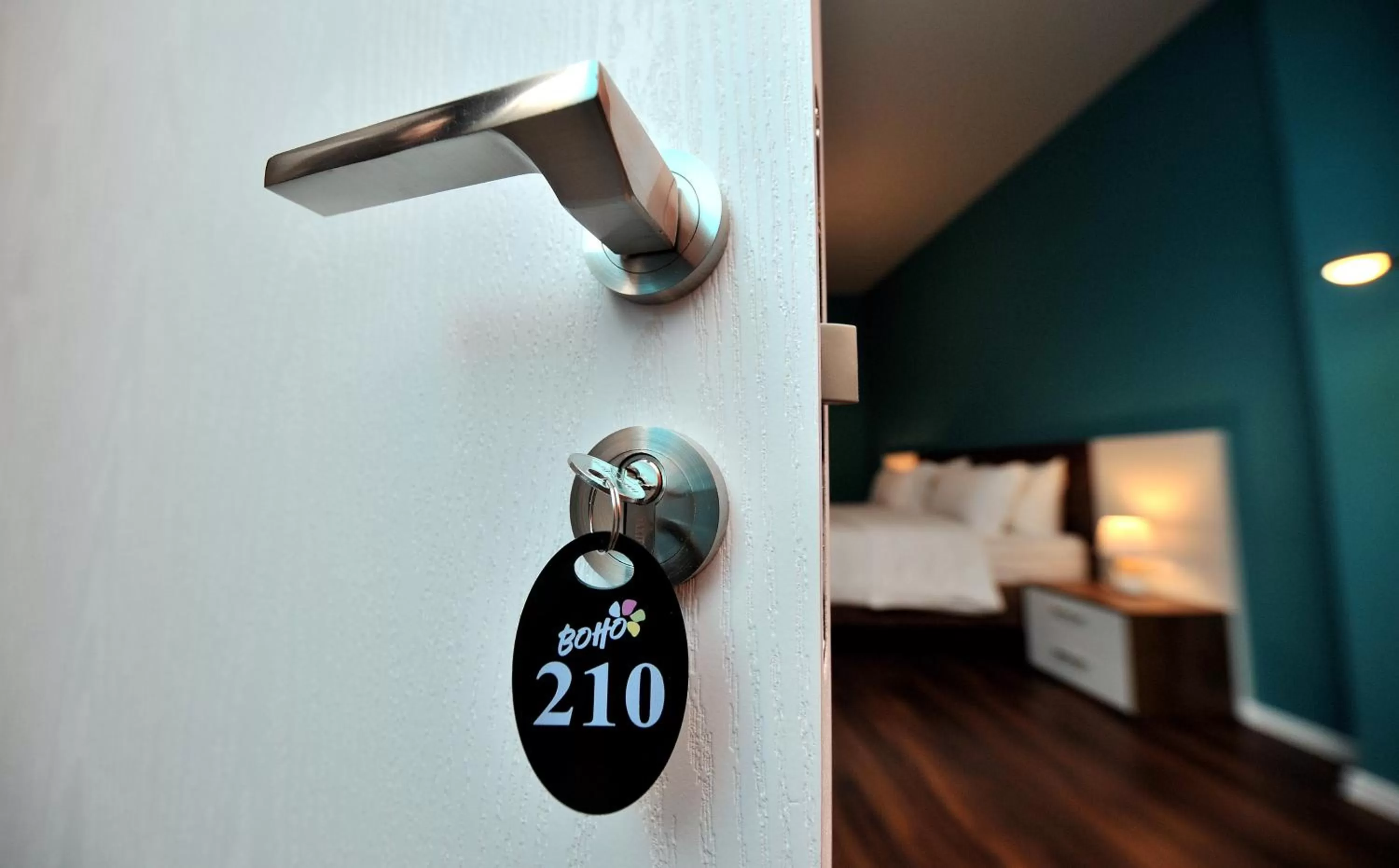 Property logo or sign, Bed in Boho Tiflis Hotel